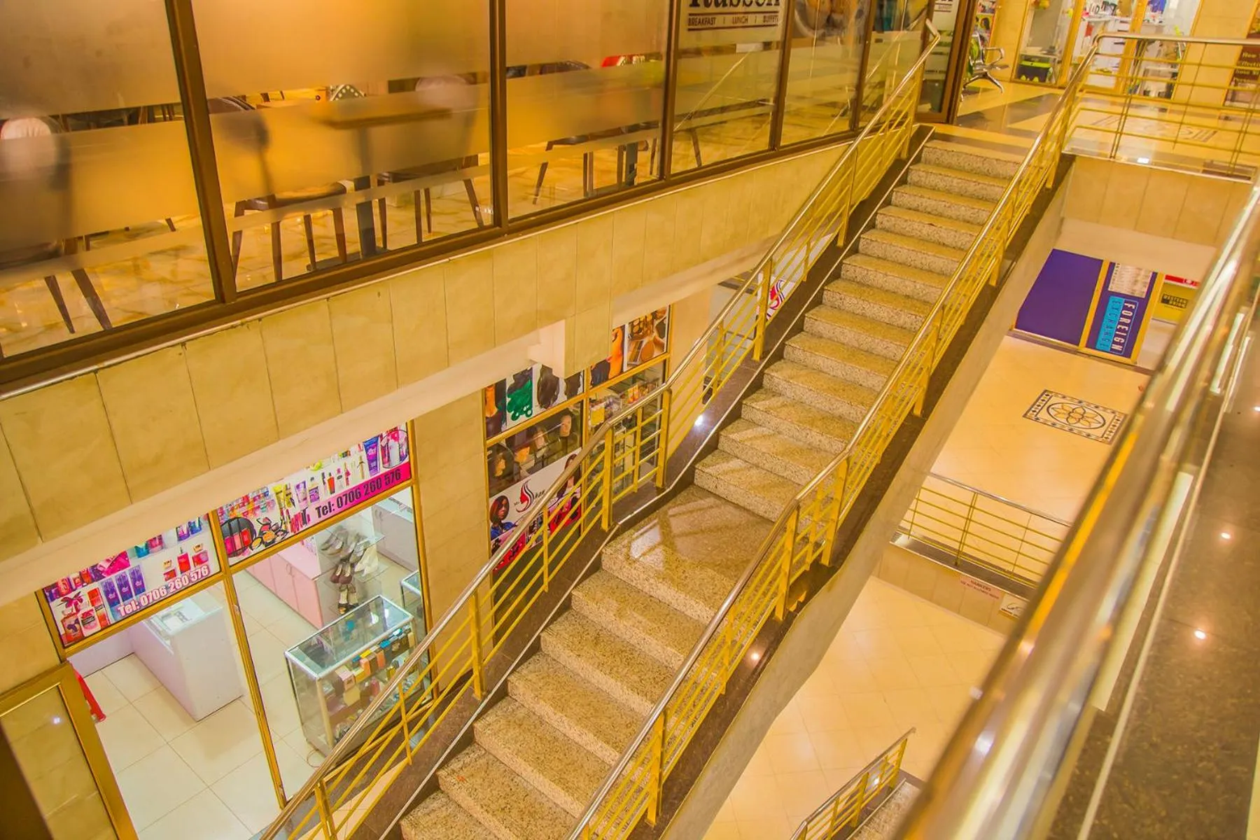 Property building in Russell Hotel