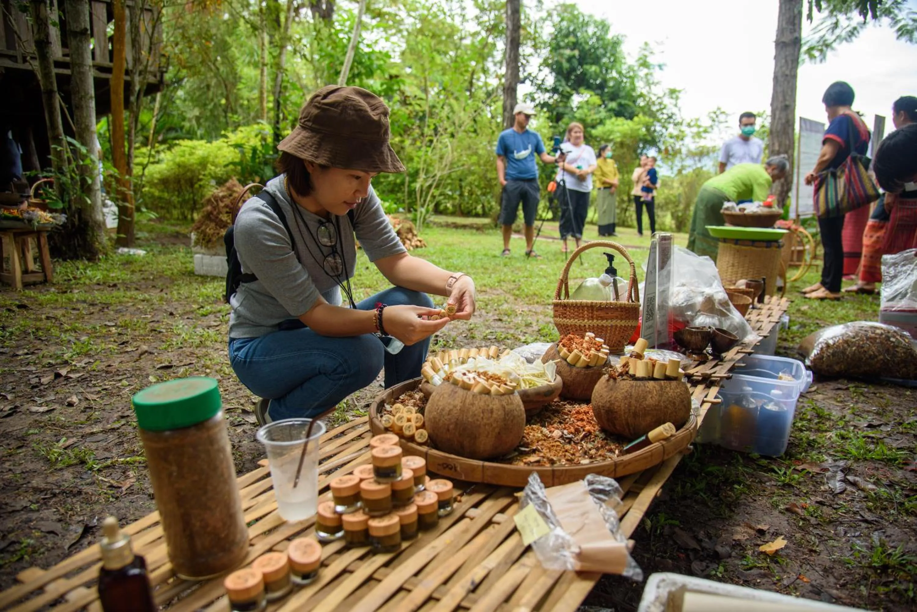 People in Khoom Kam Kaew