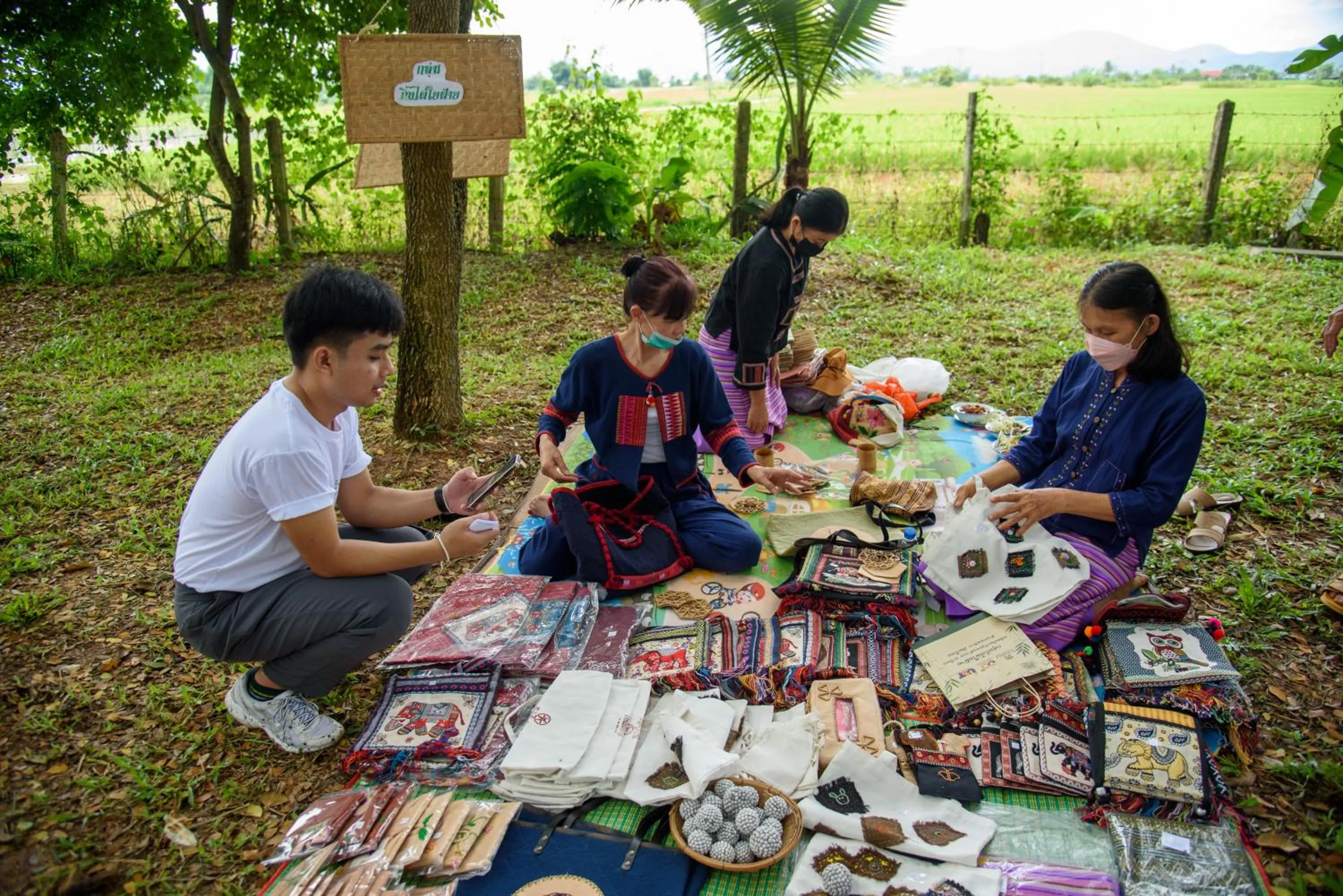 People in Khoom Kam Kaew