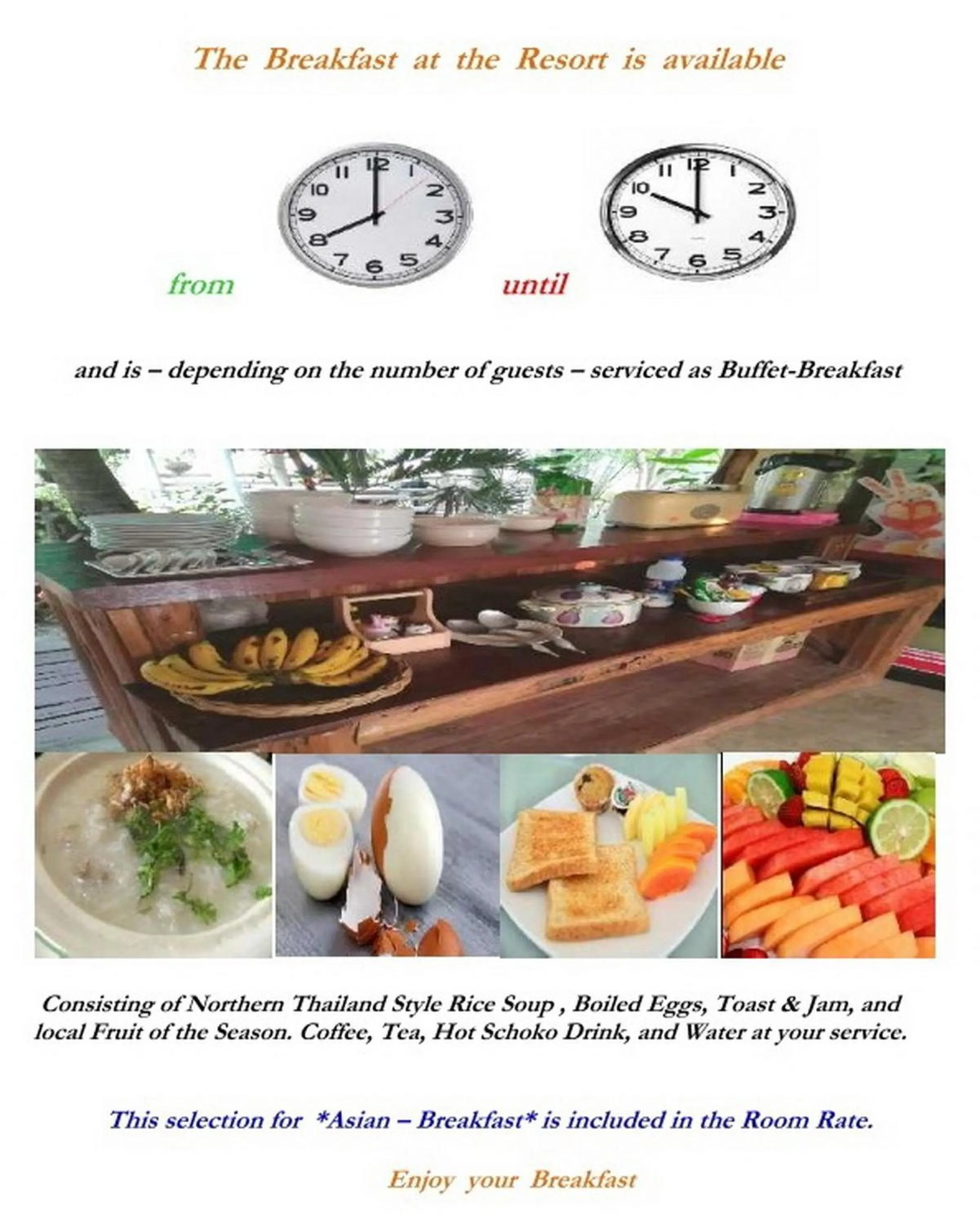 Breakfast in Khoom Kam Kaew