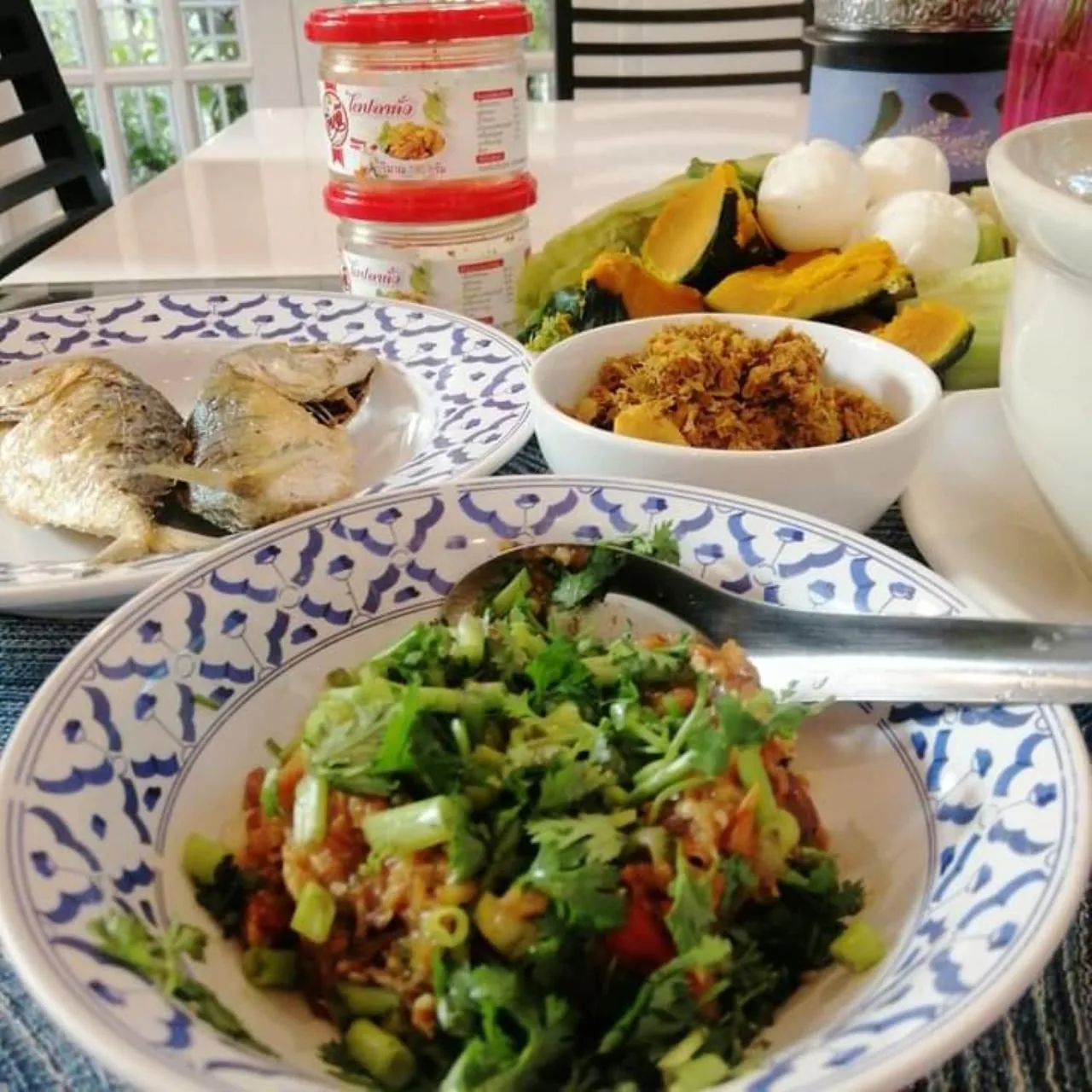 Food close-up in Khoom Kam Kaew