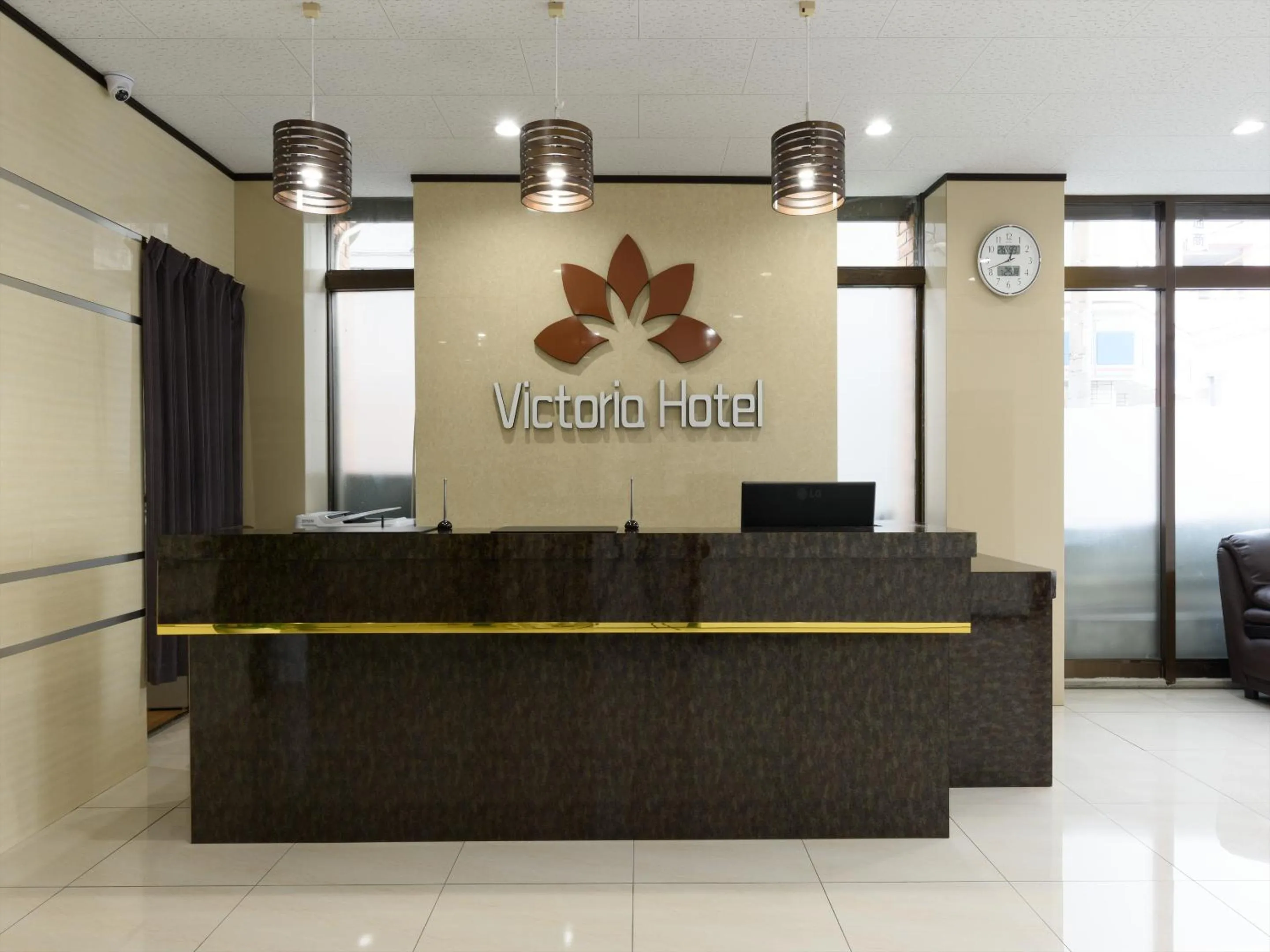 Lobby or reception in Victoria Hotel