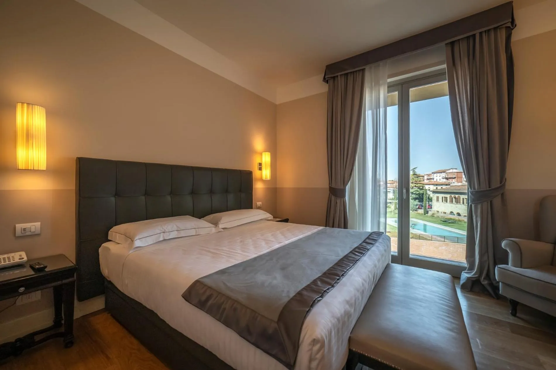 Bedroom, Bed in Hotel Palazzo San Lorenzo & Spa