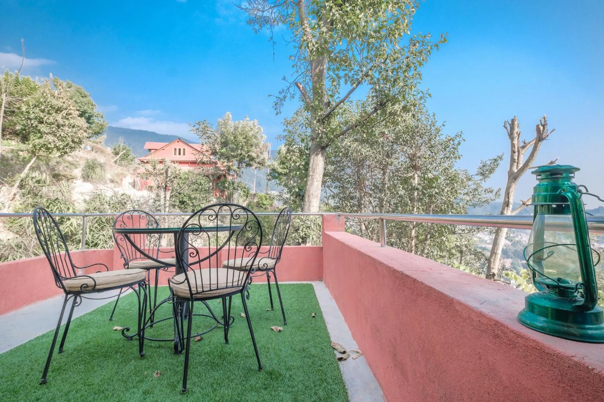 Balcony/Terrace in Shivapuri Heights Cottage