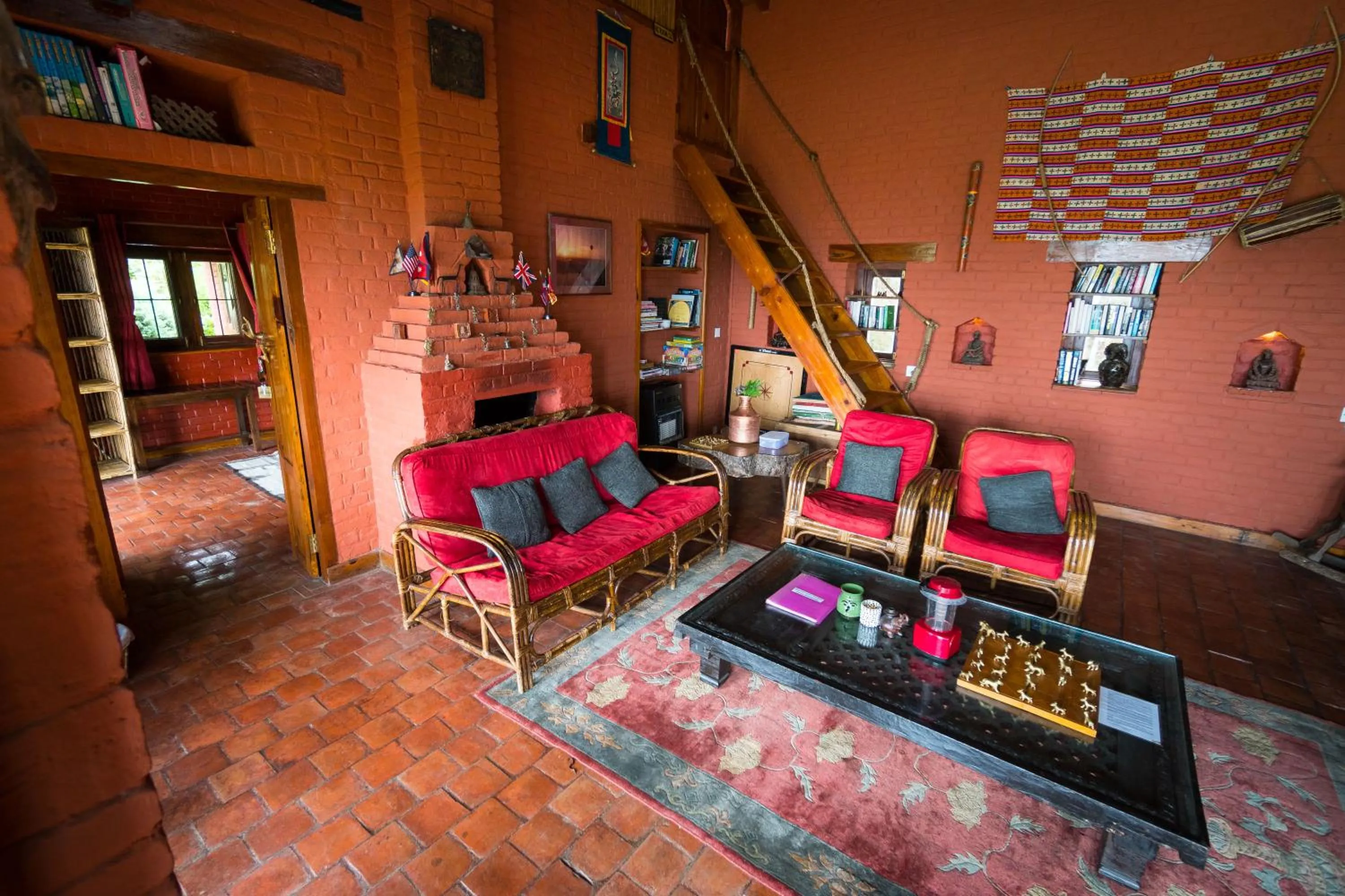 Lounge or bar in Shivapuri Heights Cottage