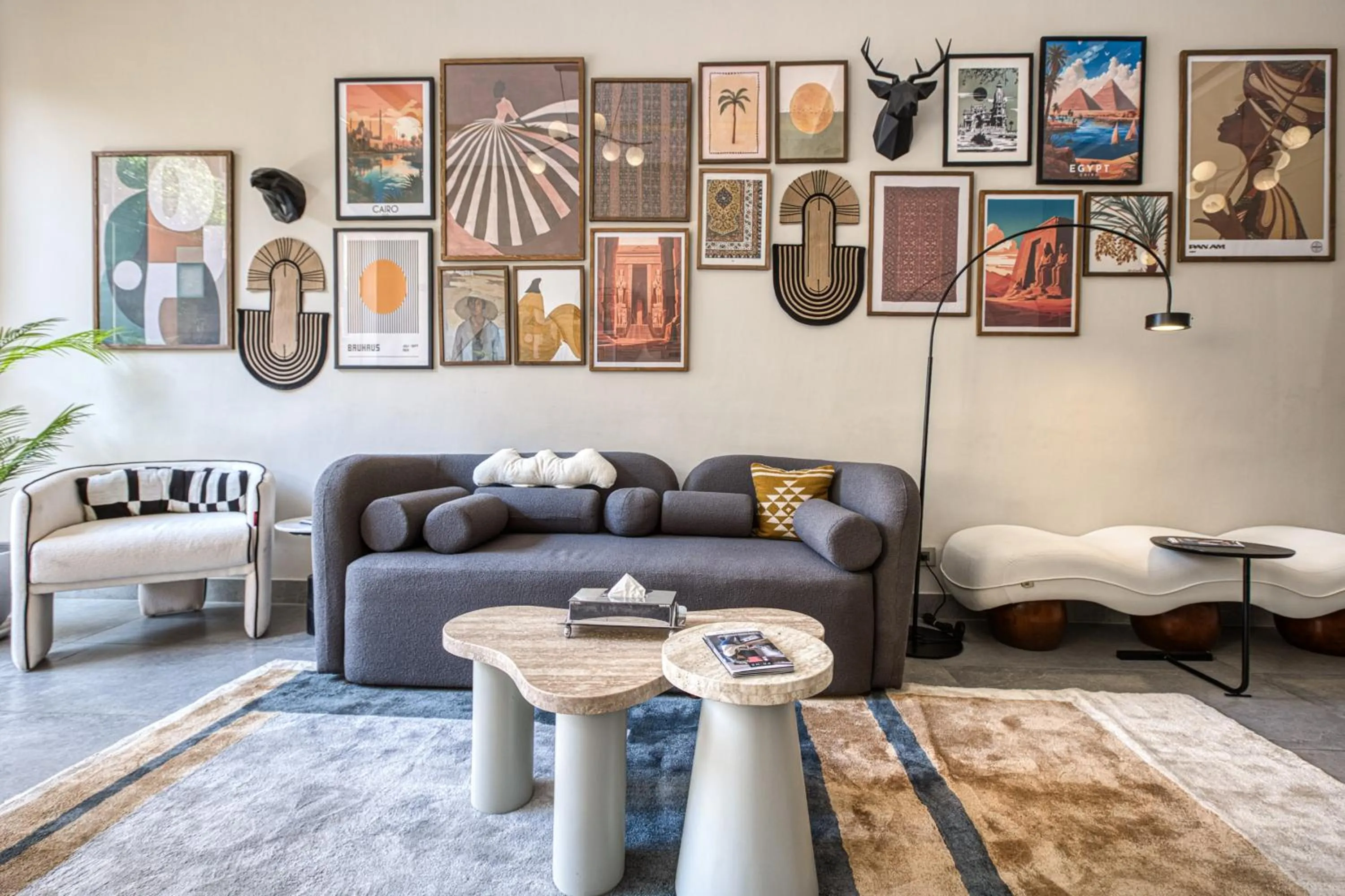 Lobby or reception in Prime Residence New Cairo