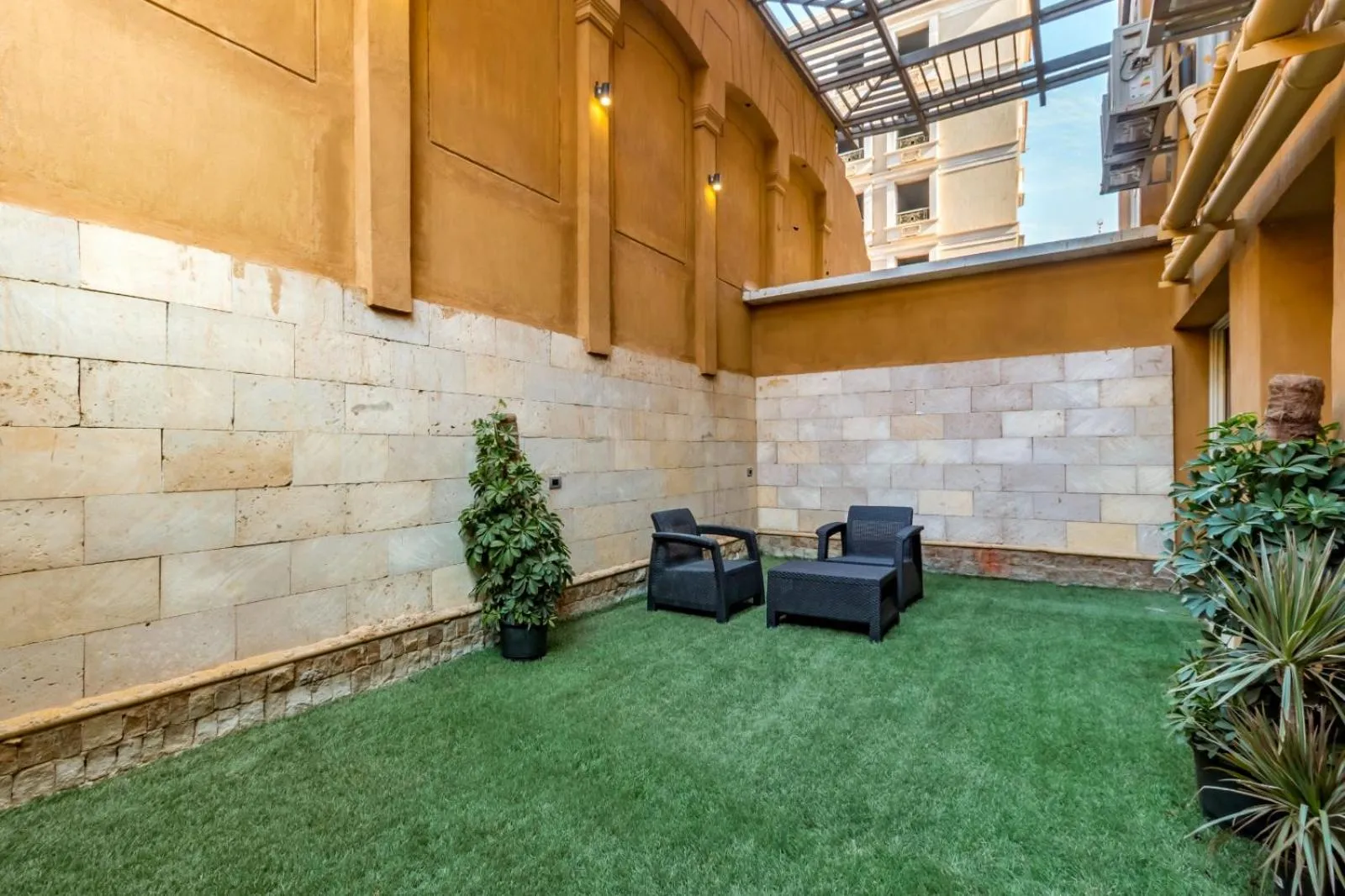 Garden in Prime Residence New Cairo