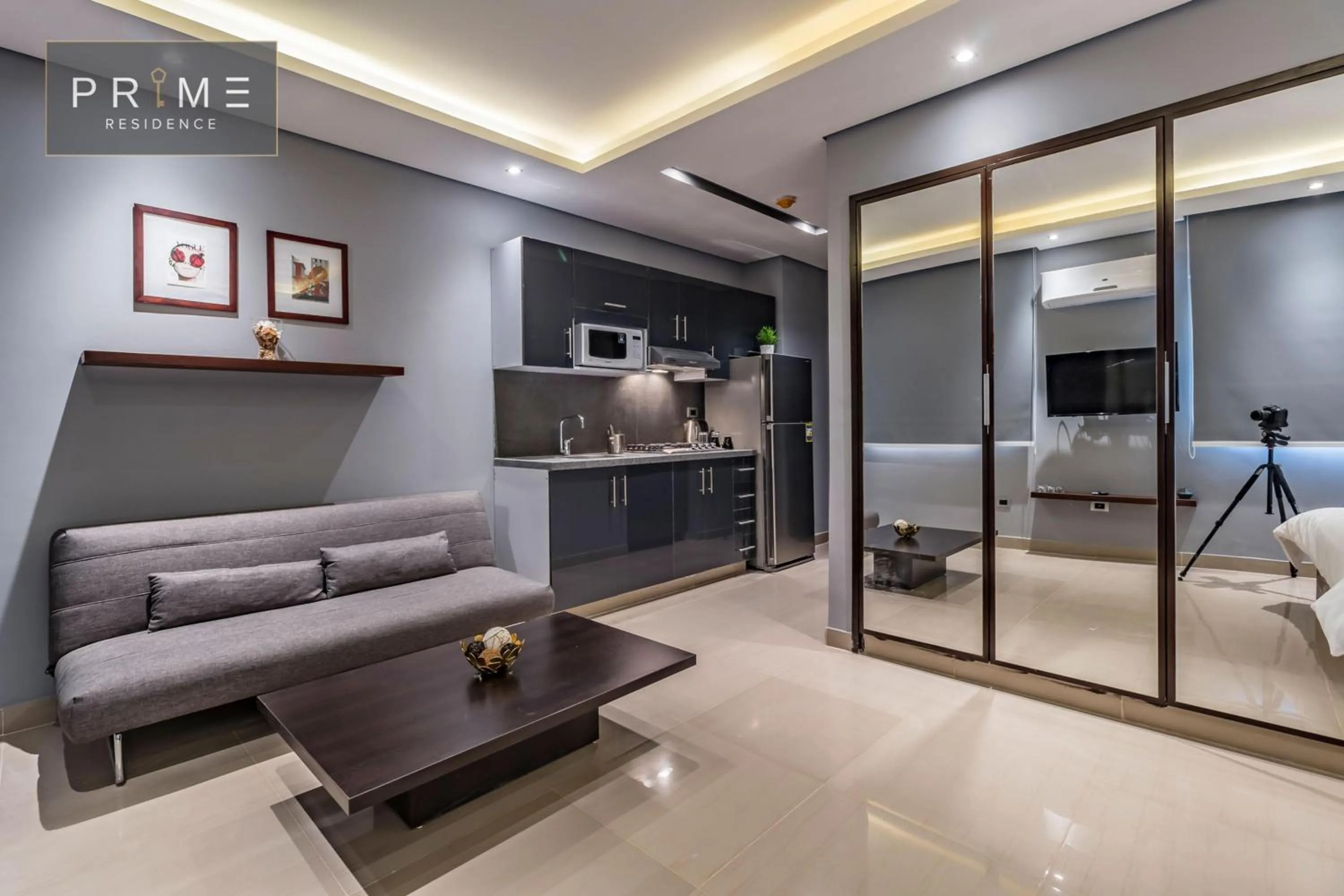 Photo of the whole room, Bed in Prime Residence New Cairo