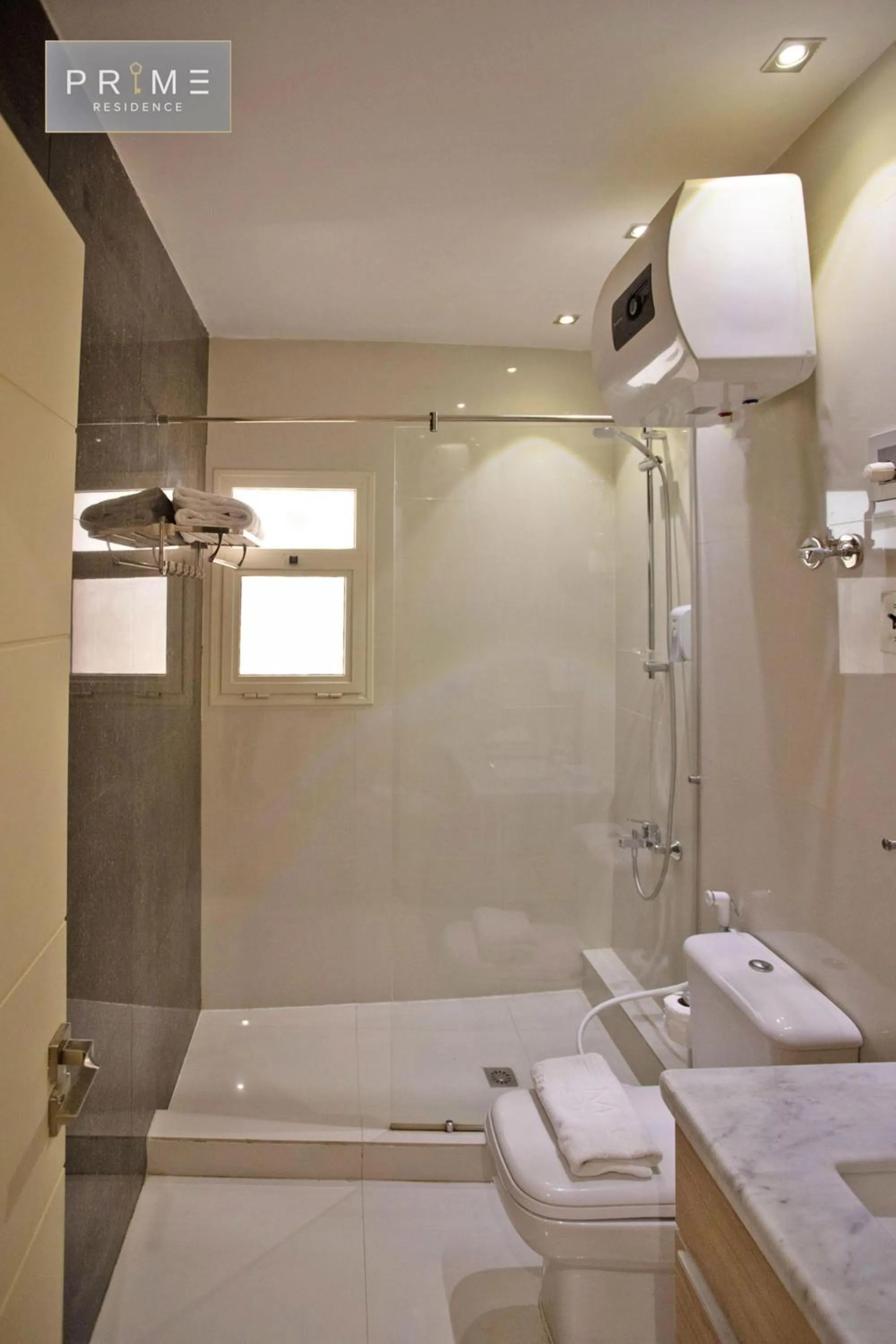 Bathroom in Prime Residence New Cairo