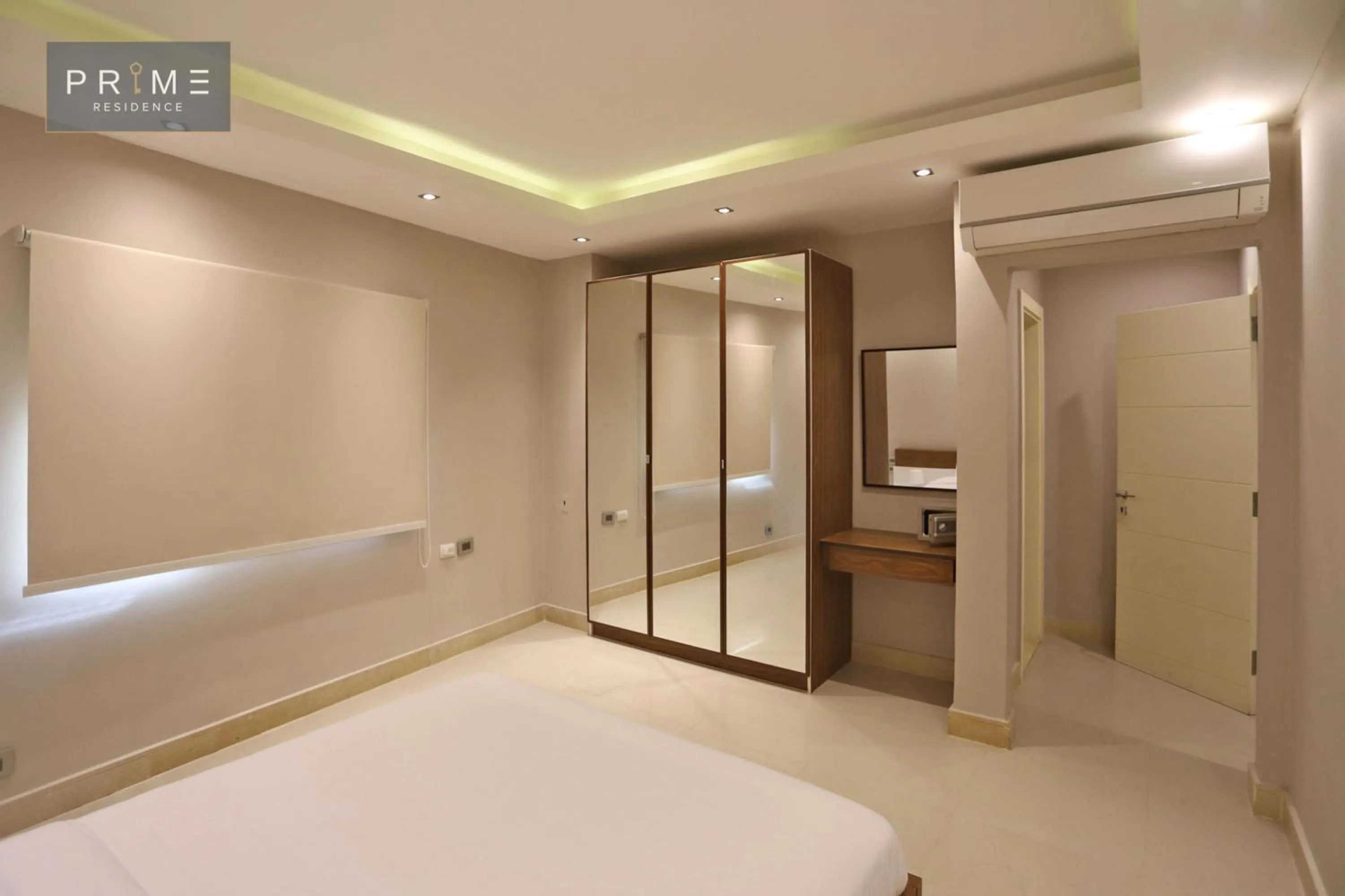 View (from property/room), Bed in Prime Residence New Cairo