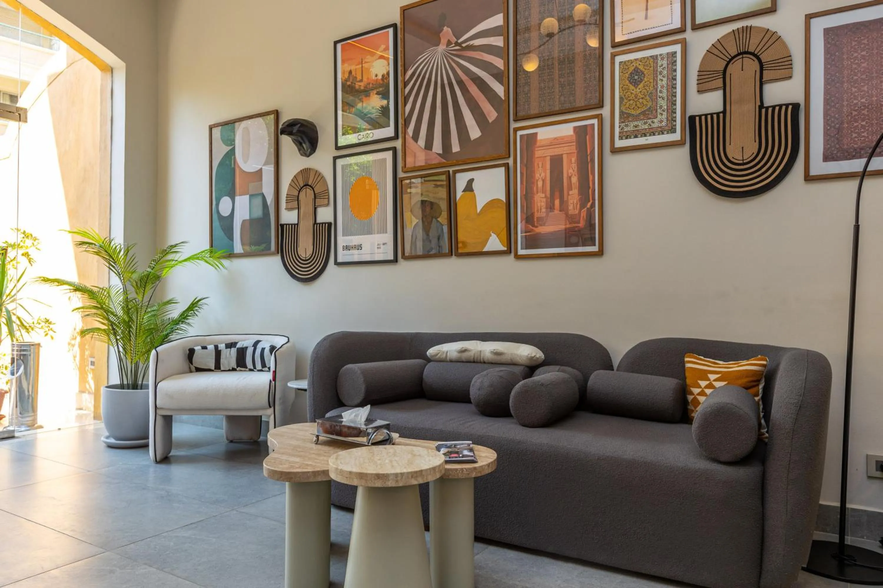 Lobby or reception in Prime Residence New Cairo