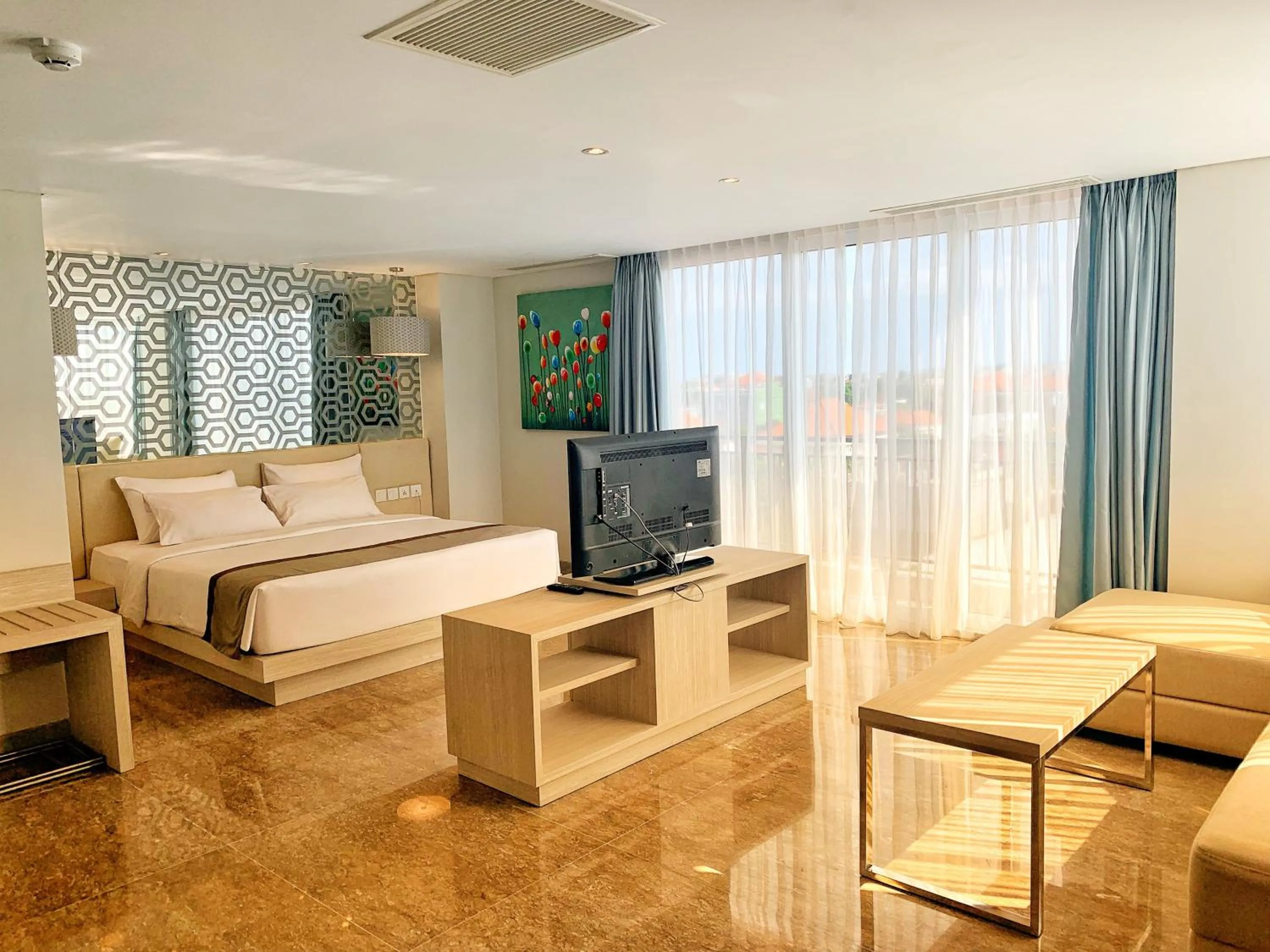 Bedroom, Bed in Hotel Daun Bali Seminyak