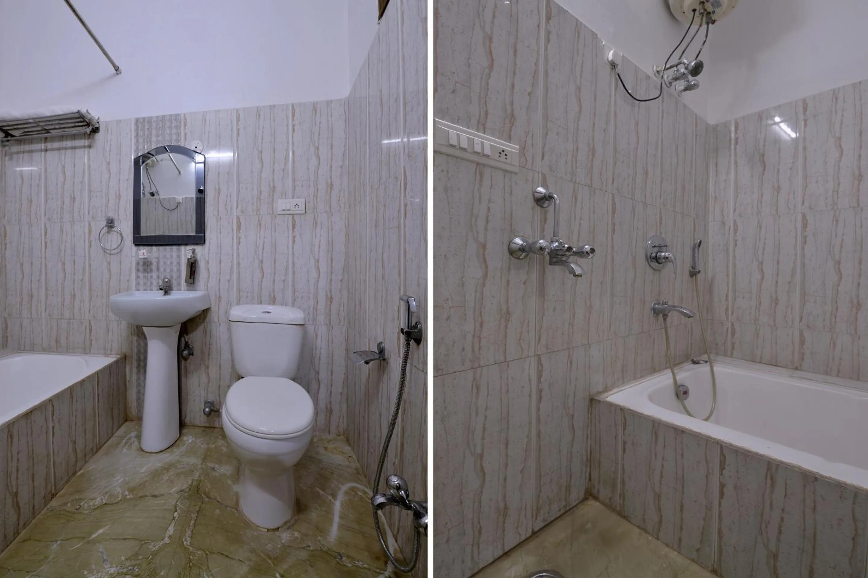 Bathroom in Super Hotel O Ganpati Plaza Ajmer