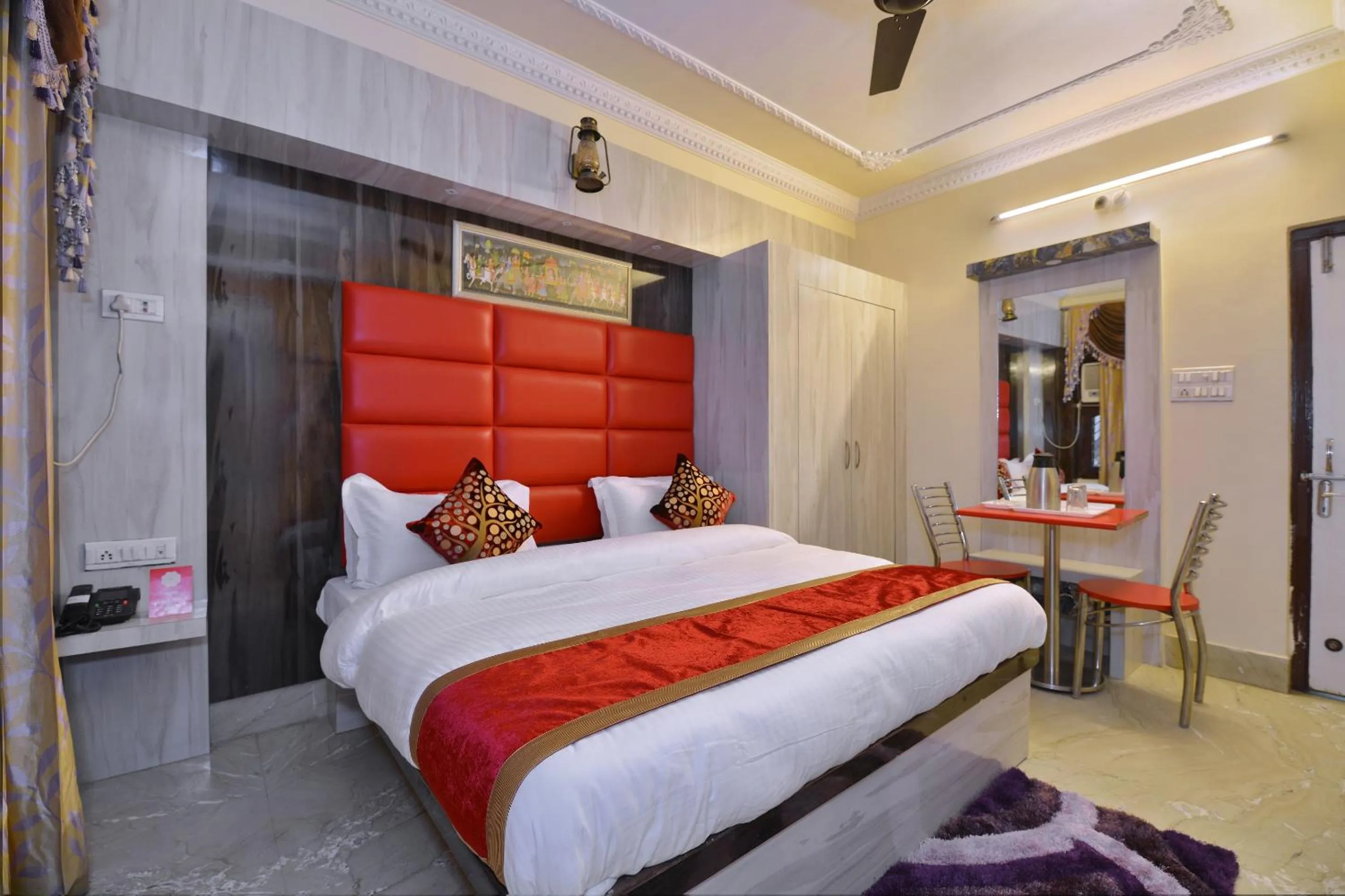 Lobby or reception, Bed in Super Hotel O Ganpati Plaza Ajmer