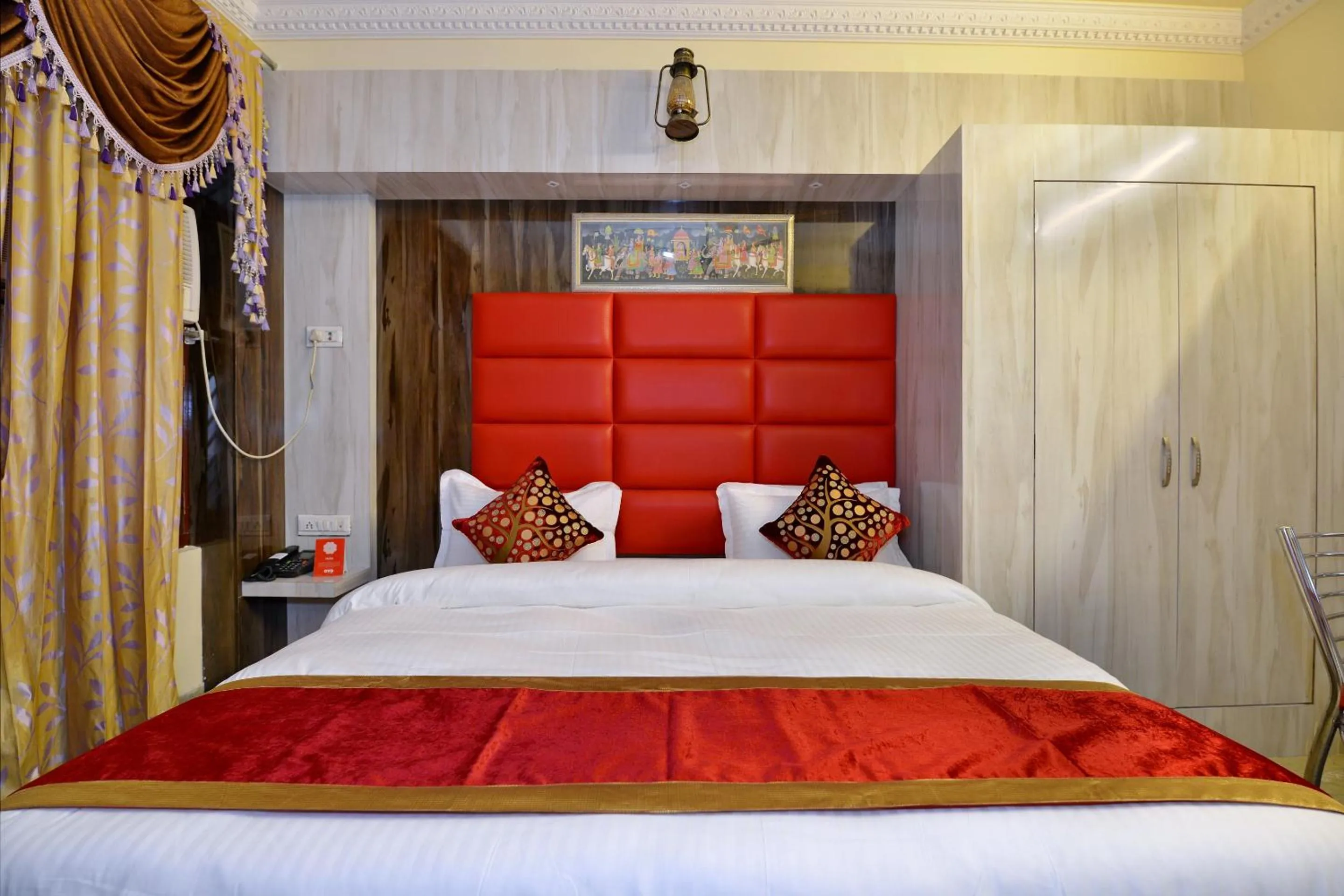 Lobby or reception, Bed in Super Hotel O Ganpati Plaza Ajmer