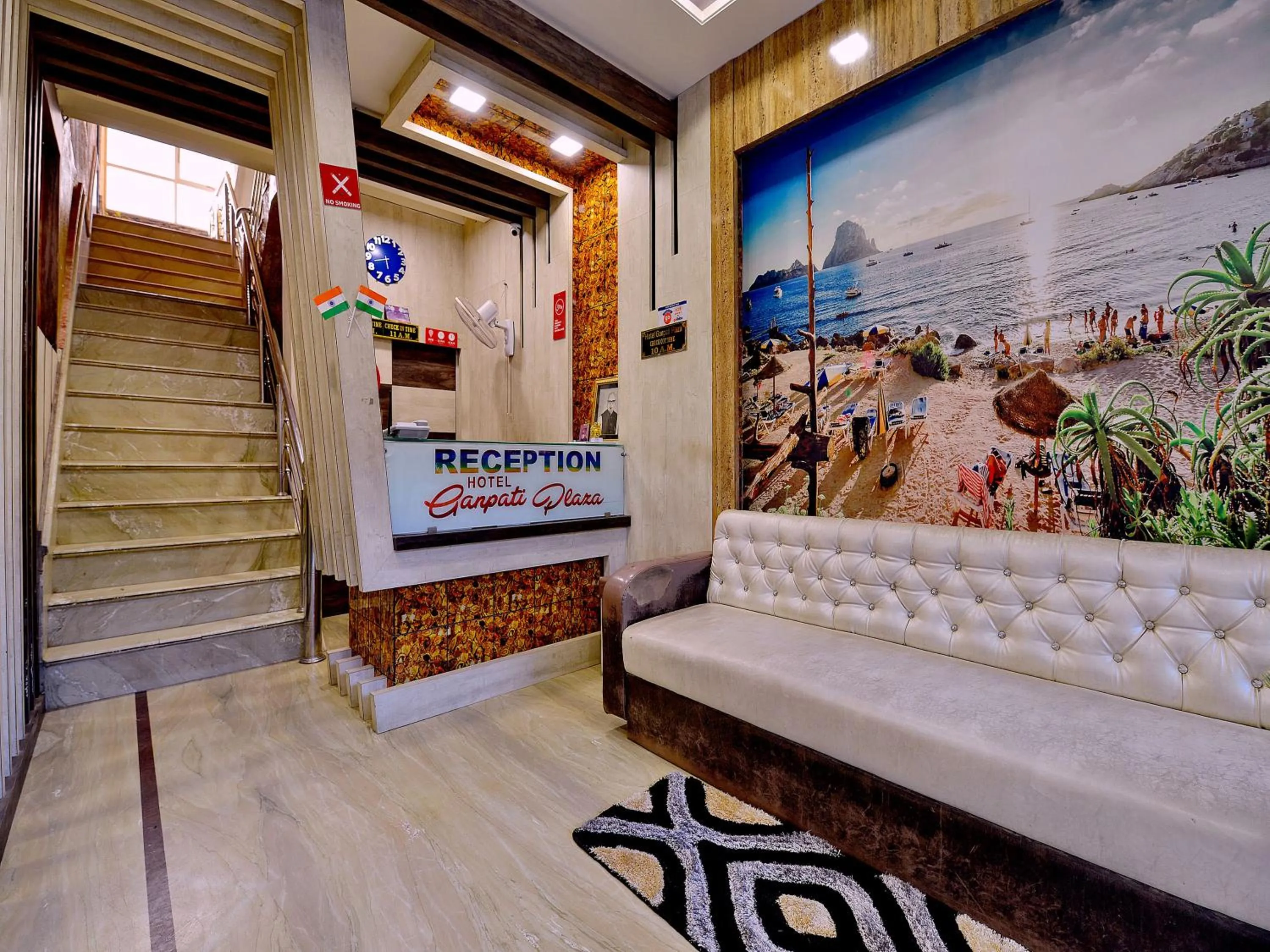 Lobby or reception in Super Hotel O Ganpati Plaza Ajmer