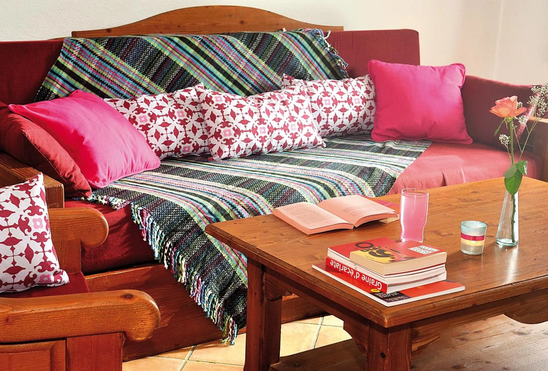 Living room in Lagrange Vacances Le Cristal d'Argentière