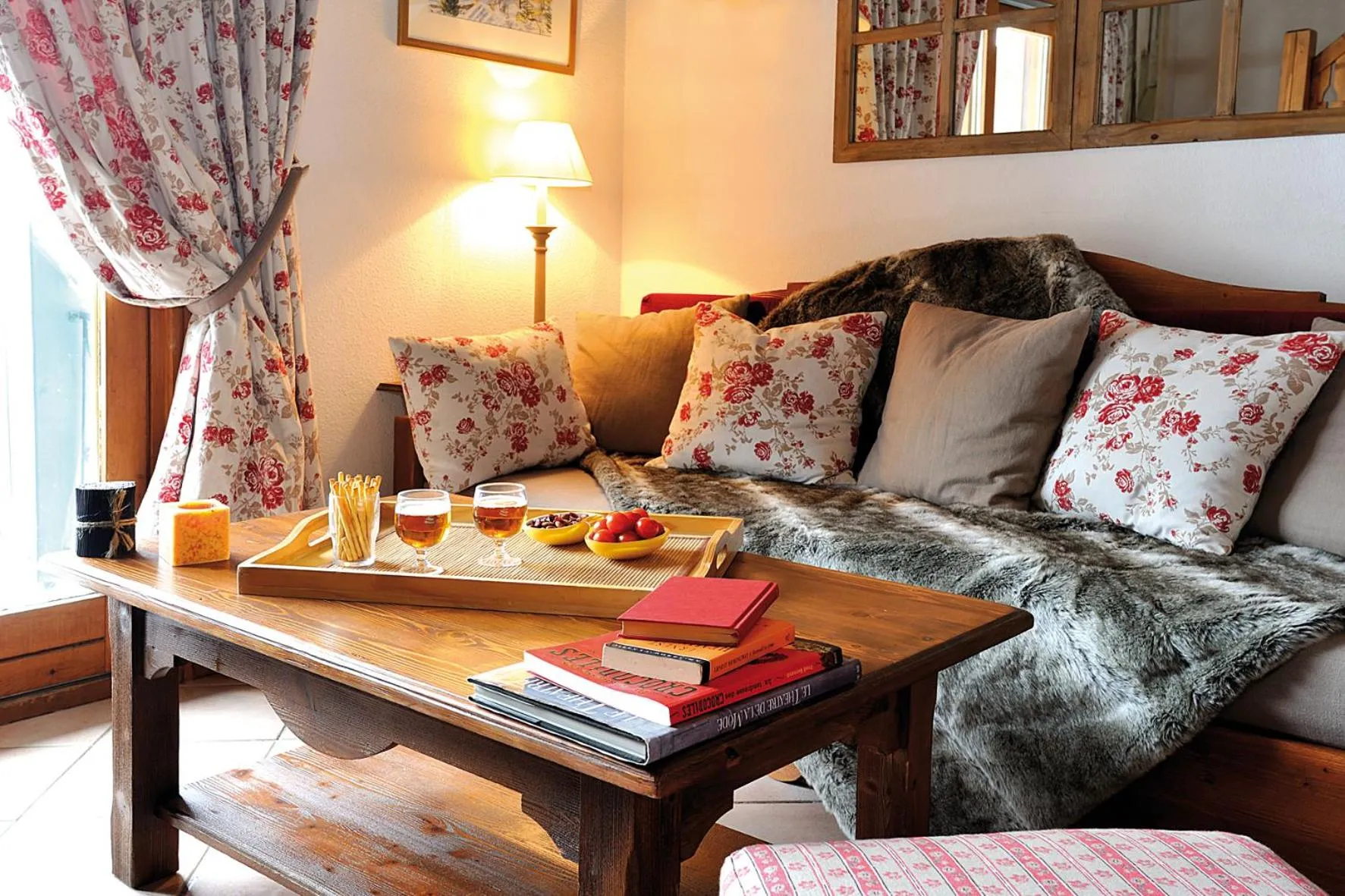 Living room in Lagrange Vacances Le Cristal d'Argentière