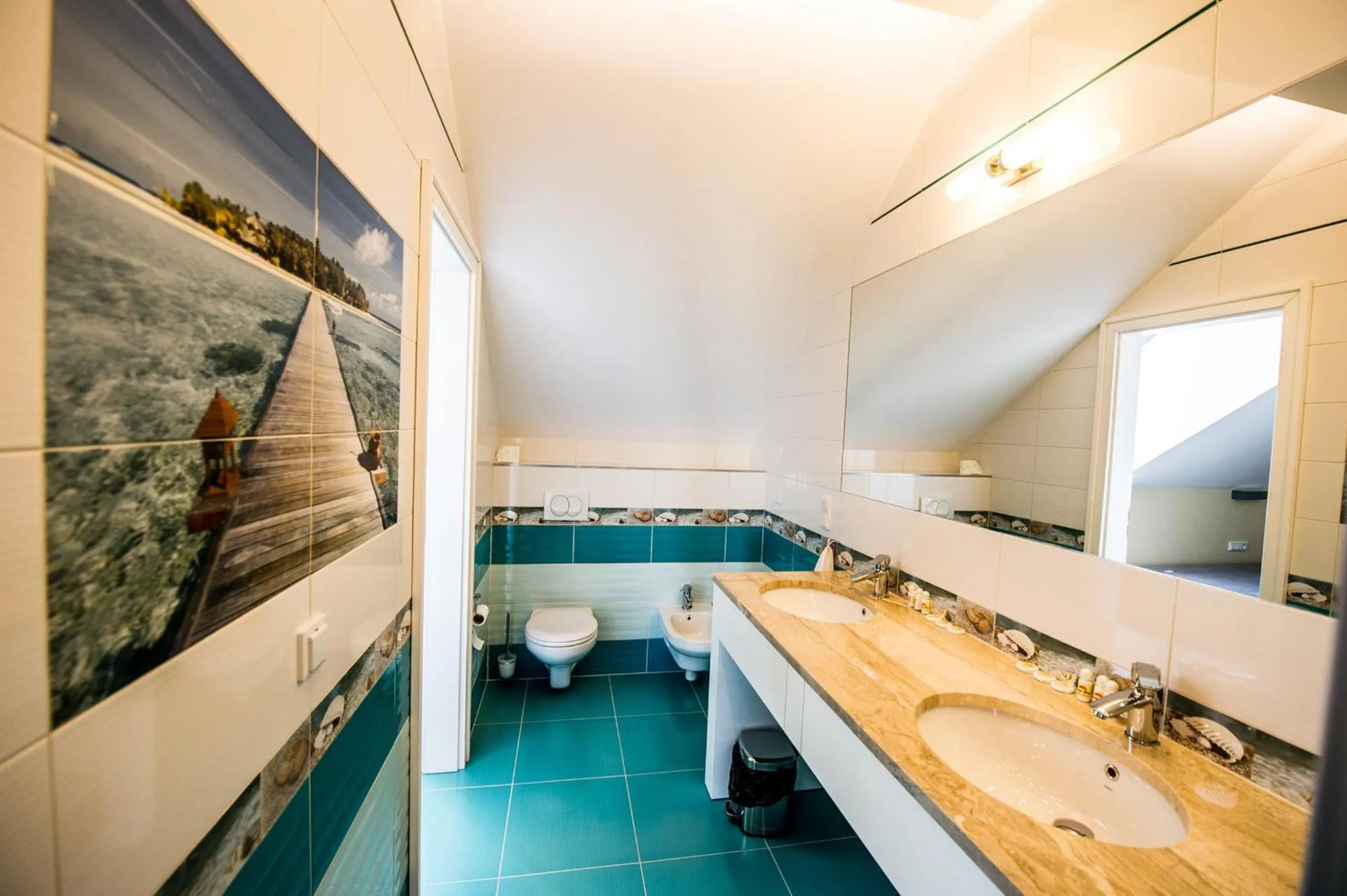 Bathroom in Aparthotel EuforiaPort