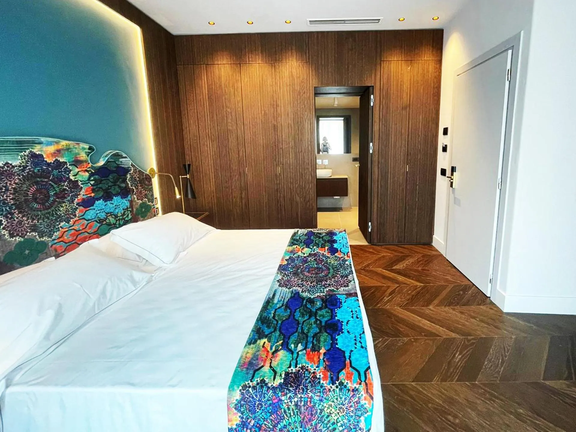 Bed in LVG Hotel Collection - Grand Hotel Mediterranee