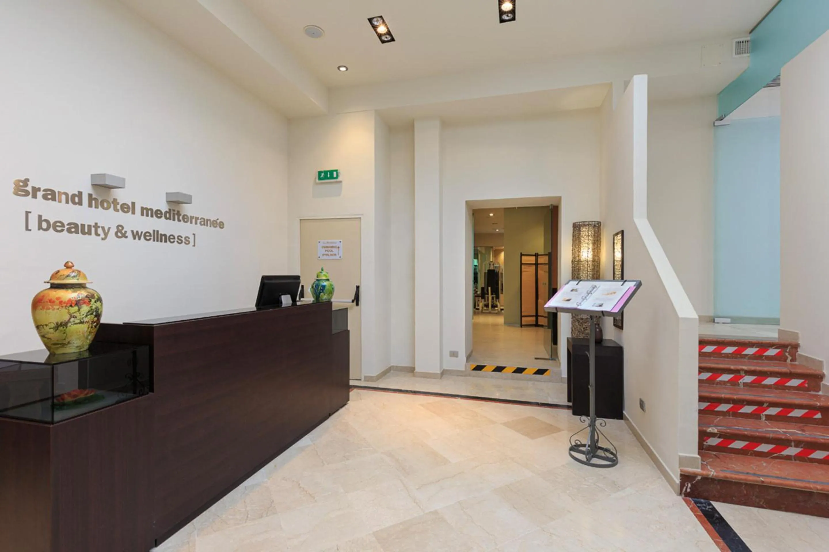 Spa and wellness centre/facilities in Grand Hotel Mediterranee