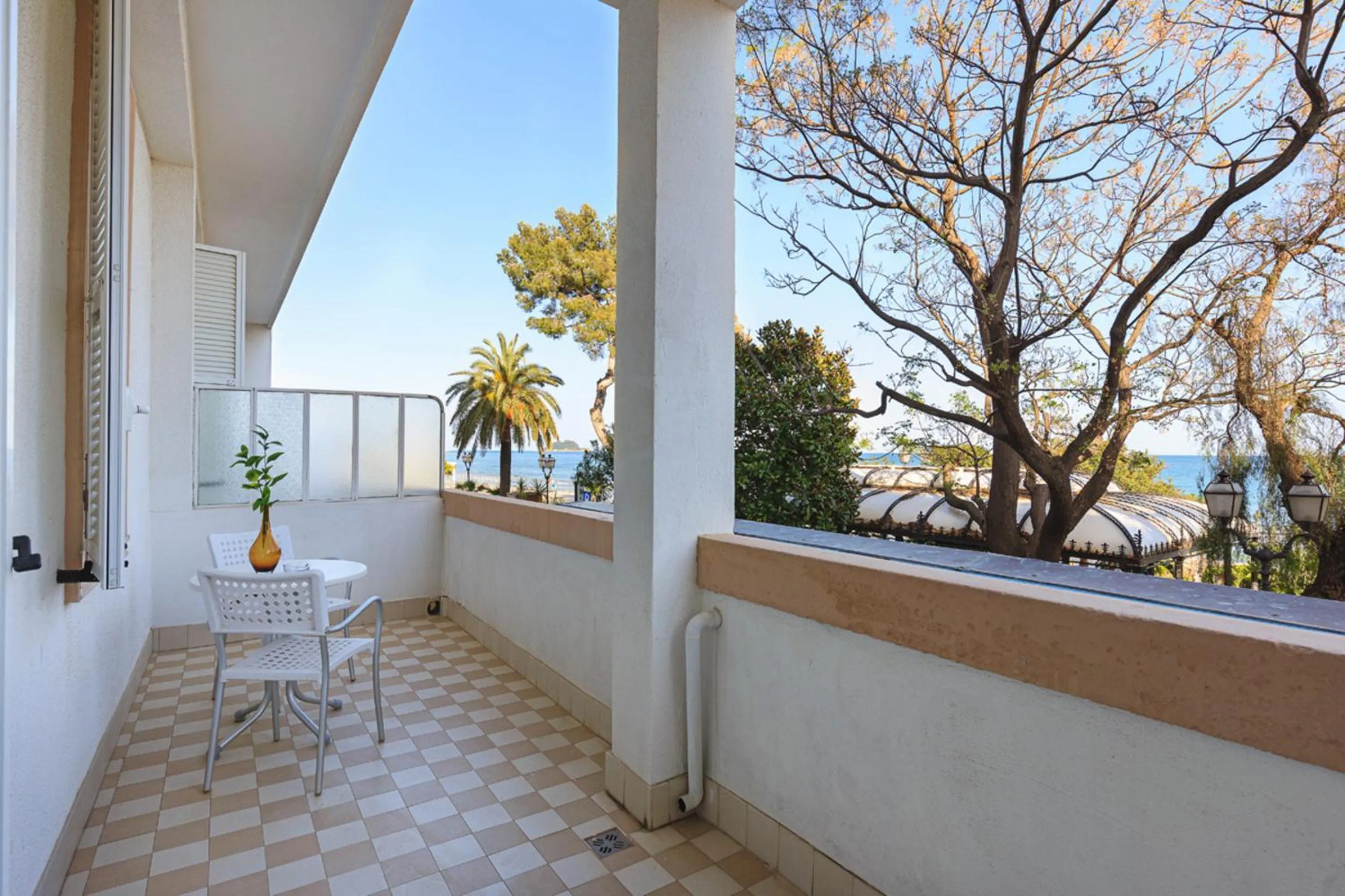 Balcony/Terrace in Grand Hotel Mediterranee