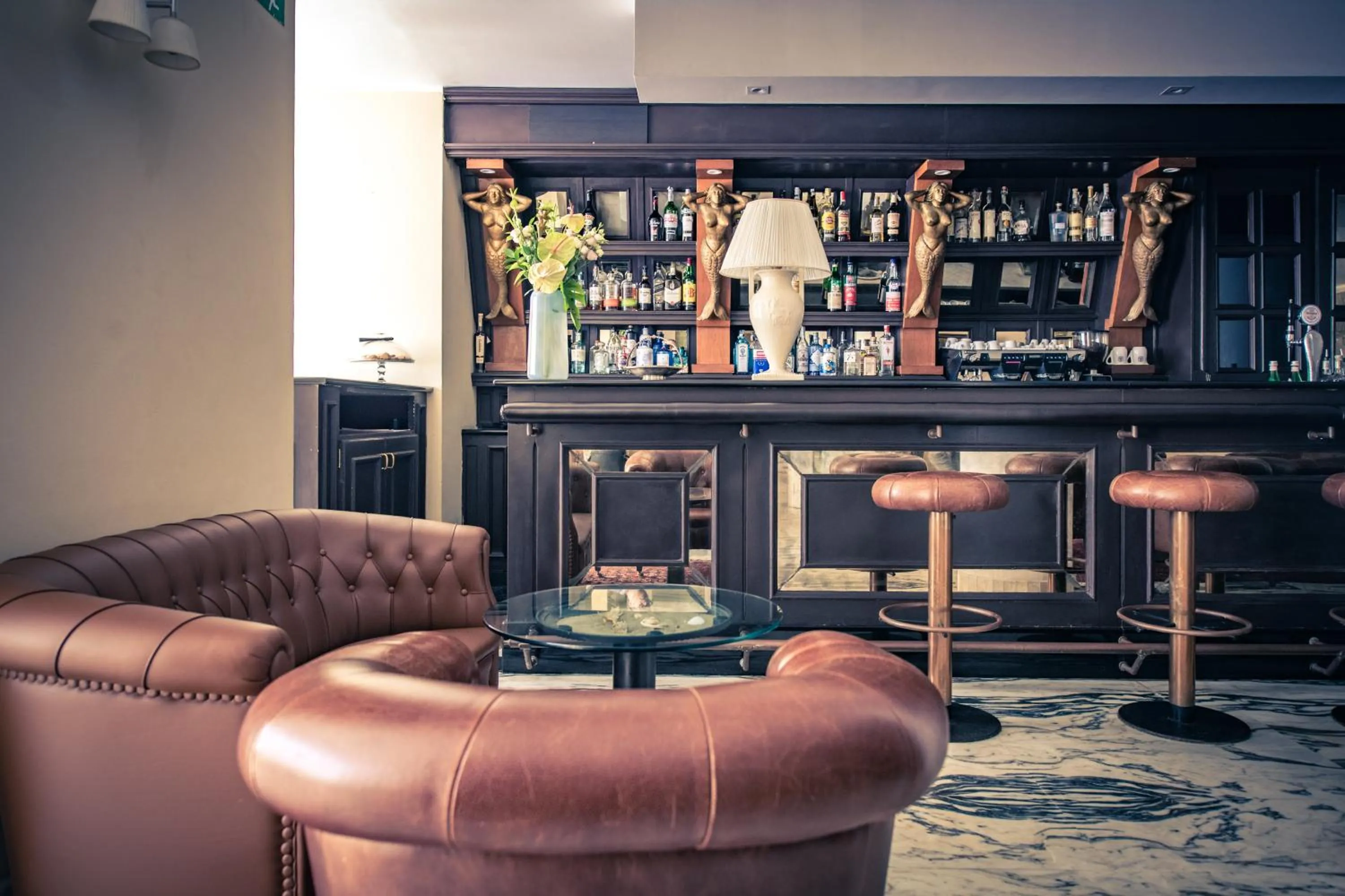 Lounge or bar in Grand Hotel Mediterranee