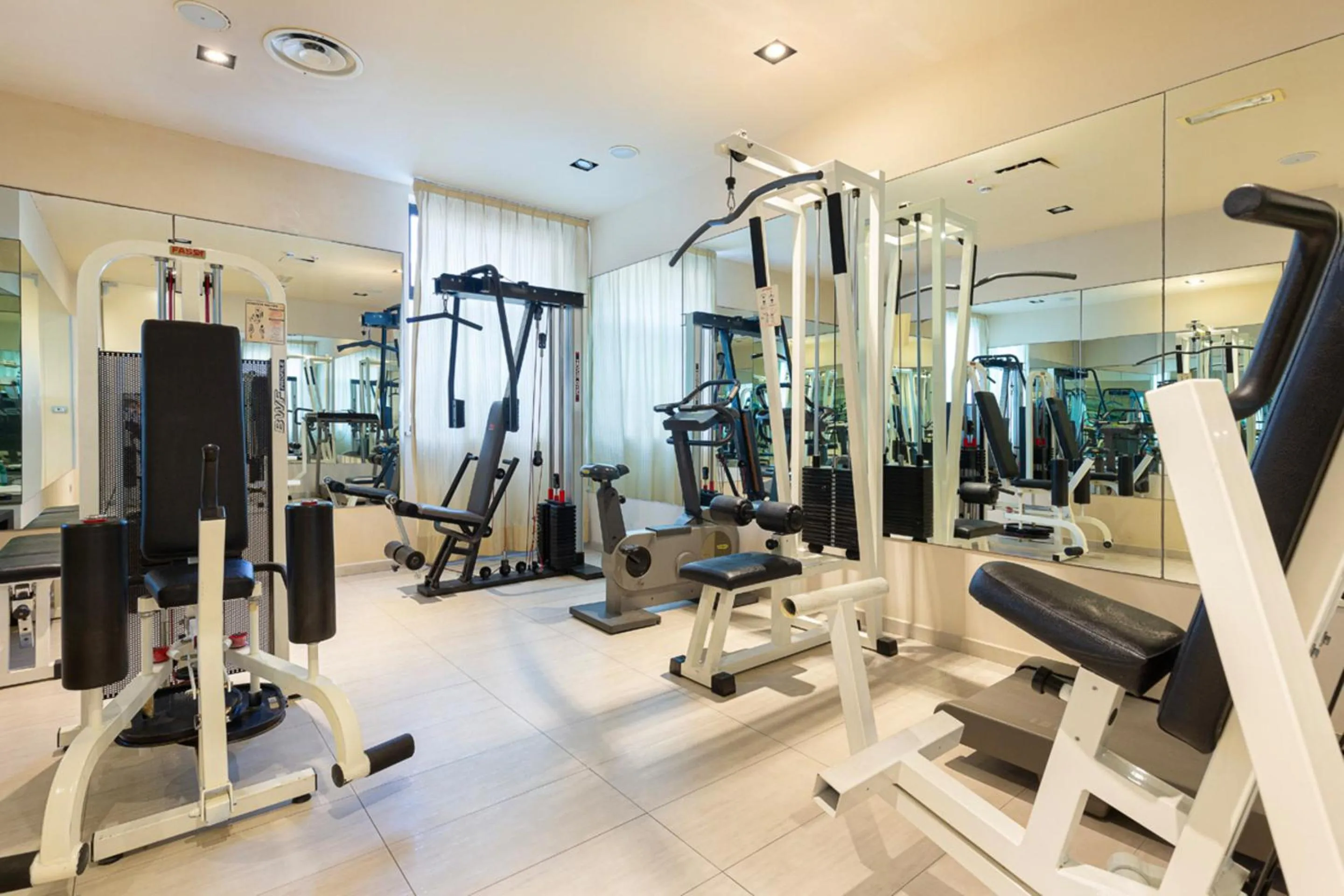 Fitness centre/facilities in Grand Hotel Mediterranee