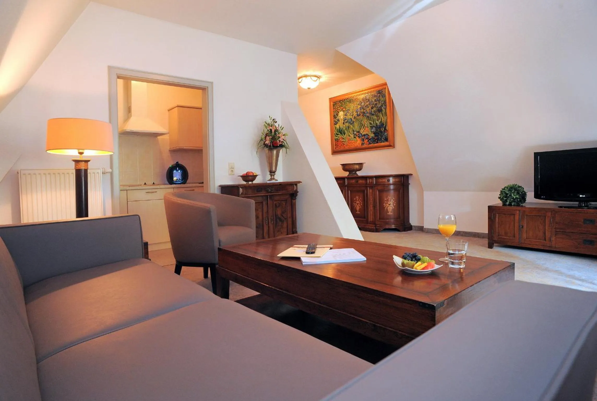 Living room in Romantik Hotel Burgkeller Residenz Kerstinghaus