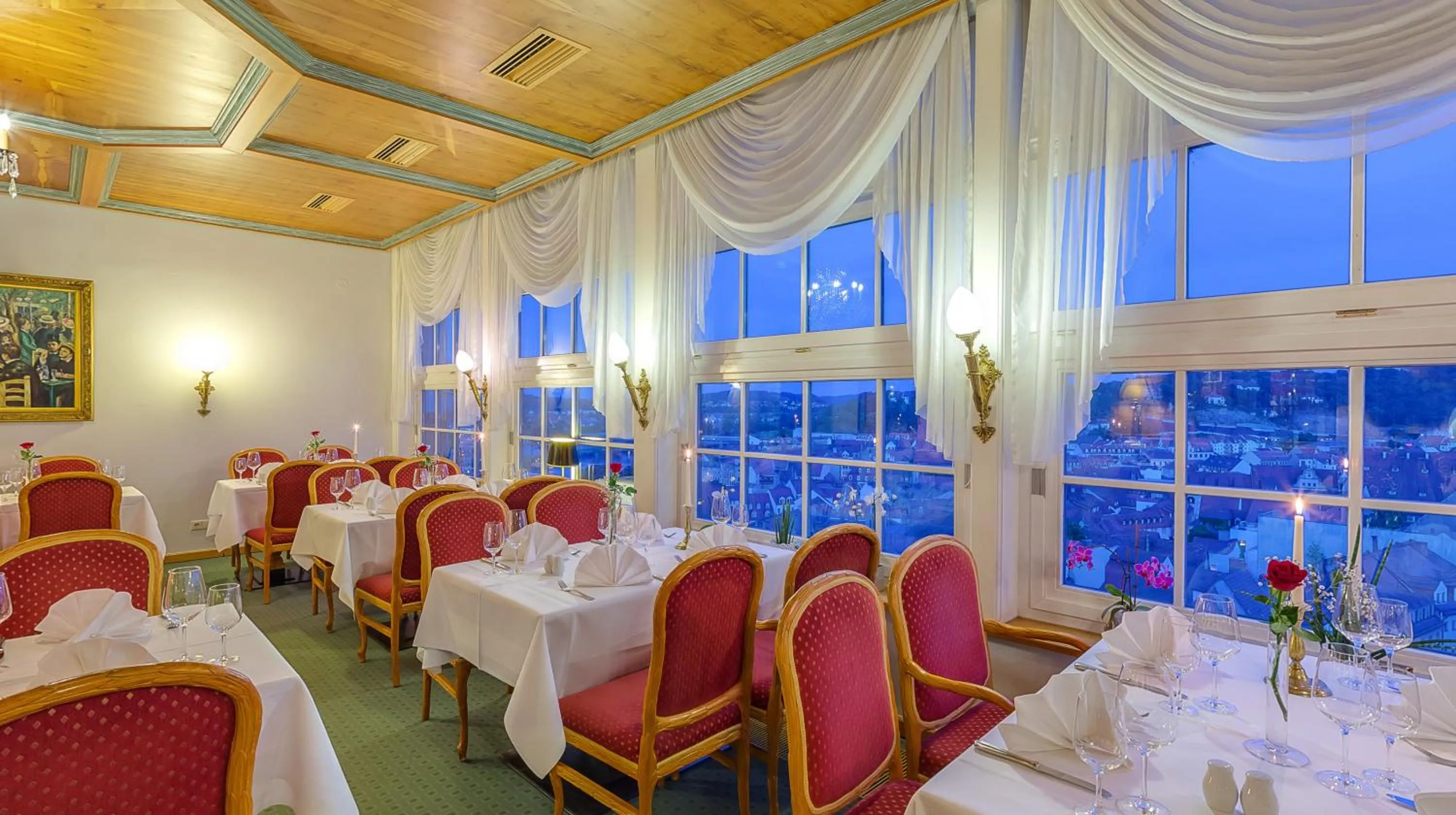 Restaurant/places to eat in Romantik Hotel Burgkeller Residenz Kerstinghaus