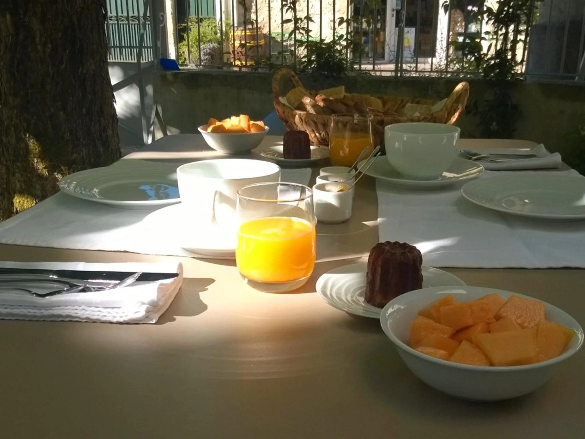 Food close-up in La Sauternaise, luxury Boutique B&B