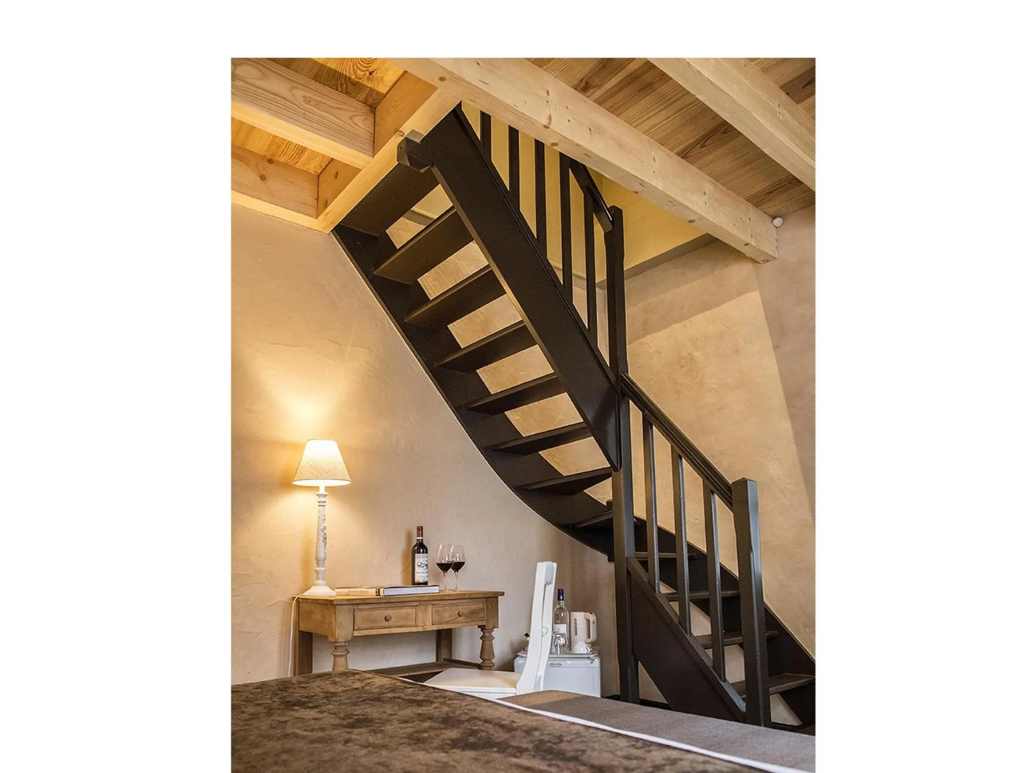 Sauna in La Sauternaise, luxury Boutique B&B