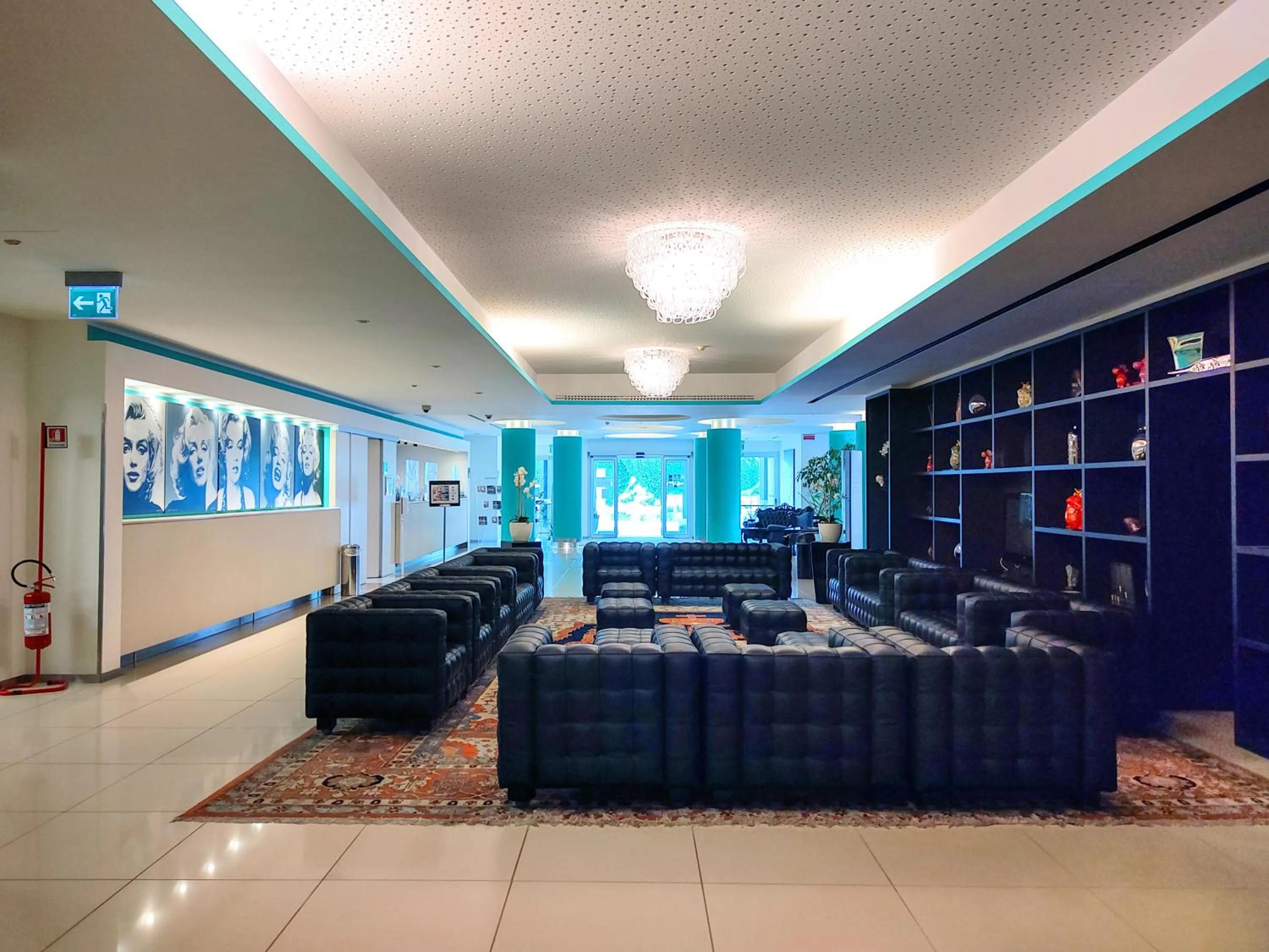Lobby or reception in Just Hotel Lomazzo Fiera
