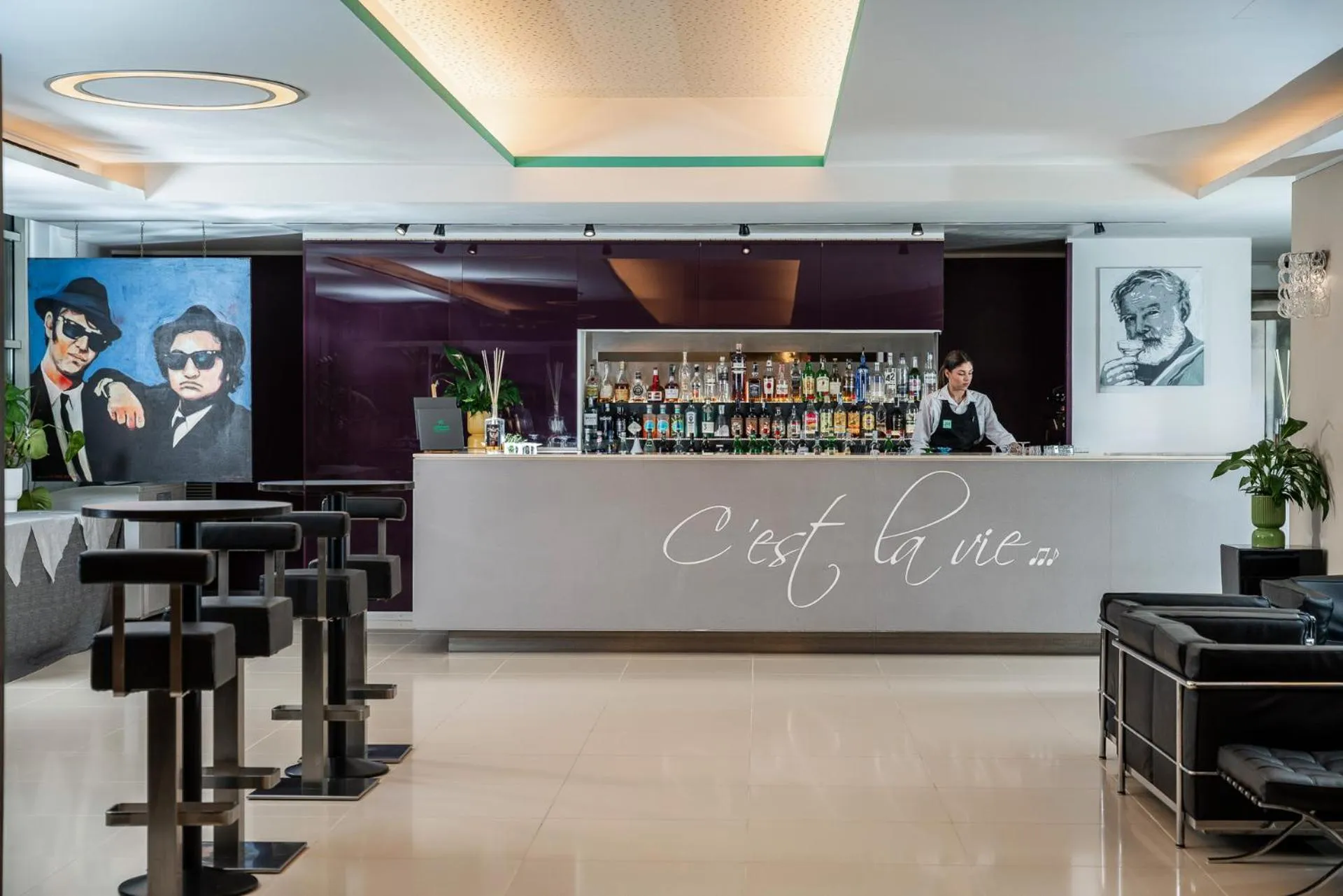Lounge or bar in Just Hotel Lomazzo Fiera