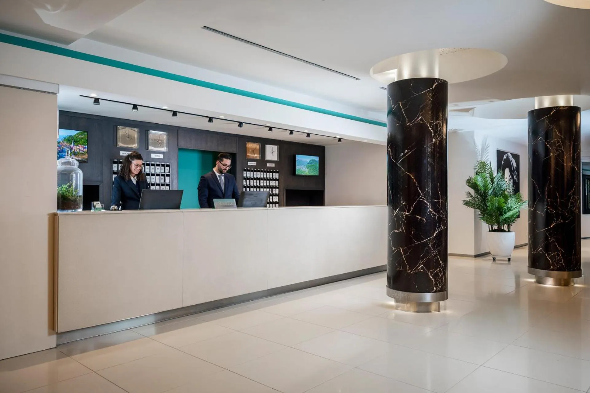 Lobby or reception in Just Hotel Lomazzo Fiera