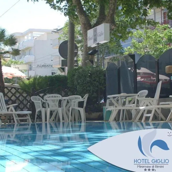 Pool view in Hotel Giglio