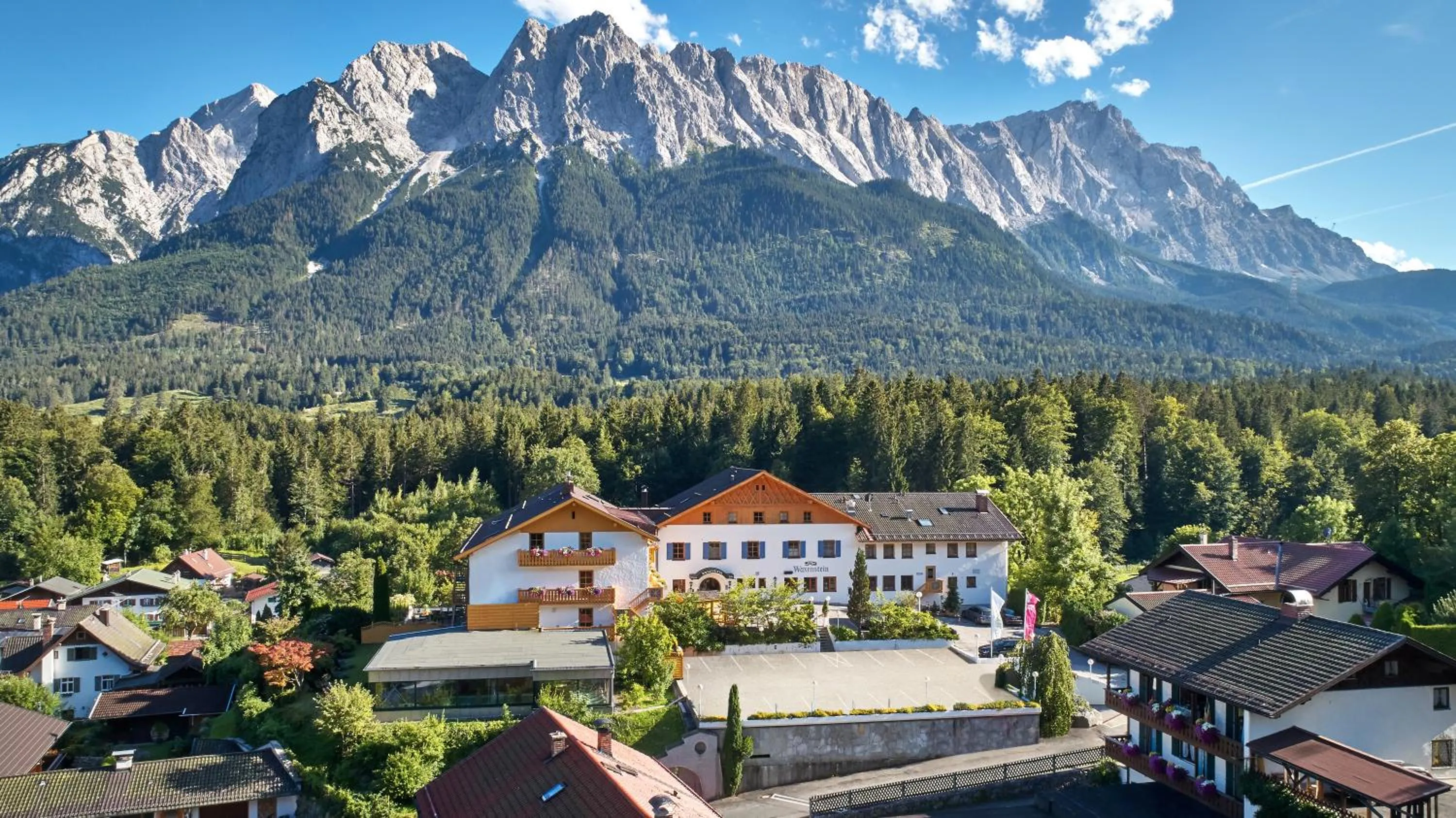 Natural landscape in Romantik Alpenhotel Waxenstein