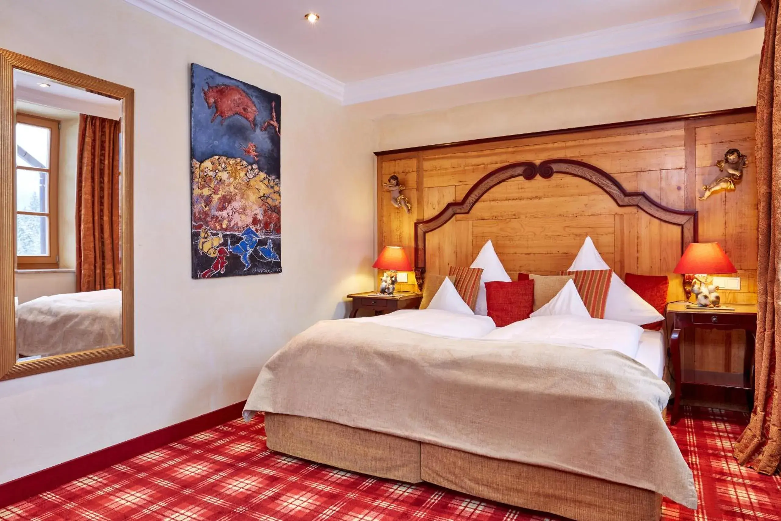 Suite with Mountain View in Romantik Alpenhotel Waxenstein Suite with Mountain View in Romantik Alpenhotel Waxenstein