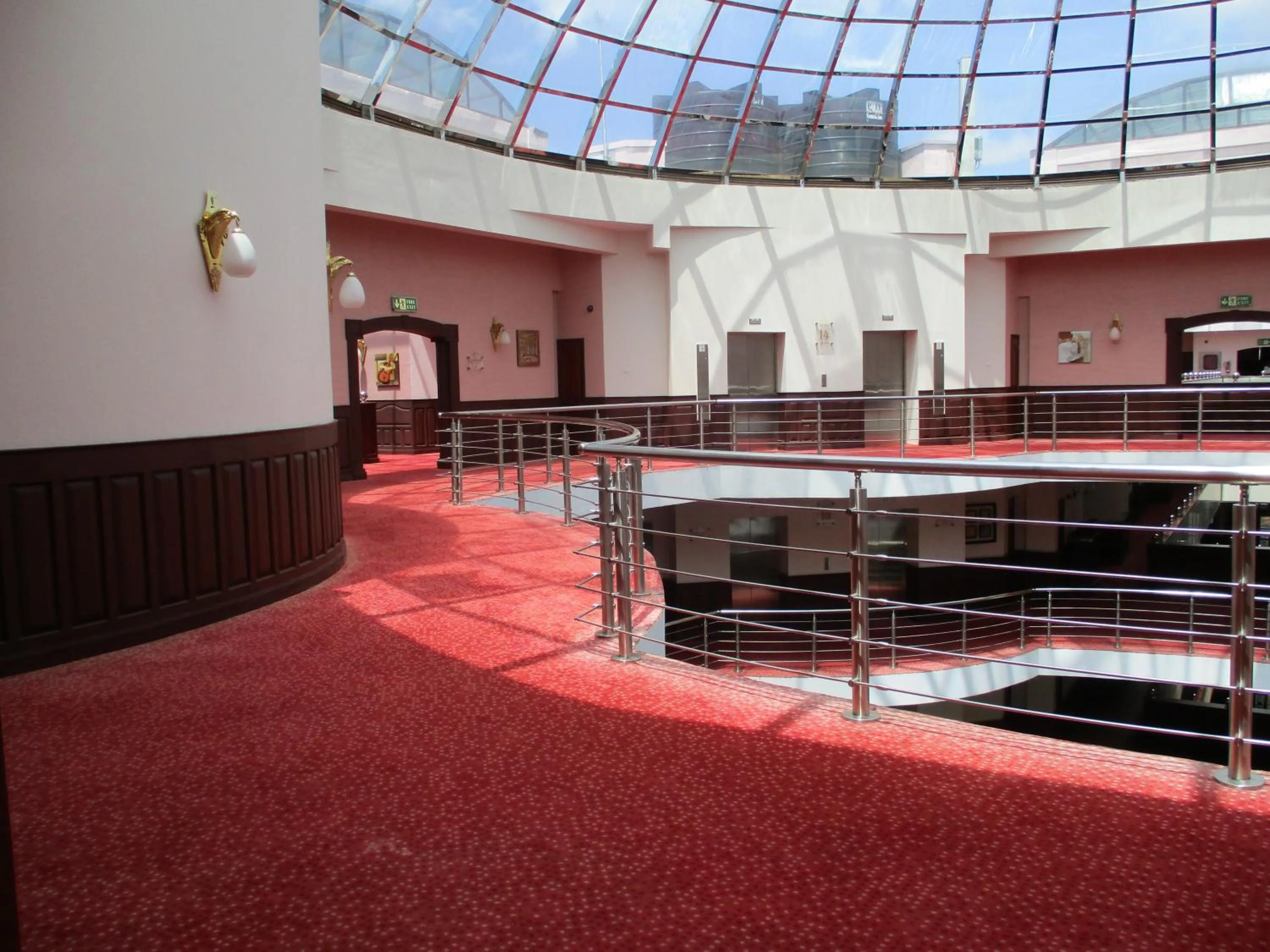 Decorative detail in Imperial Royale Hotel