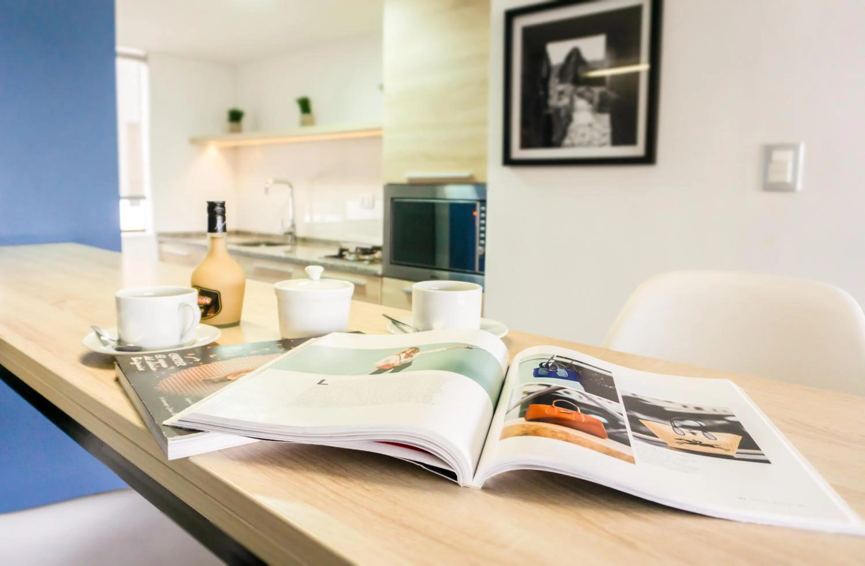 Kitchen or kitchenette in Daniel's Apart Hotel