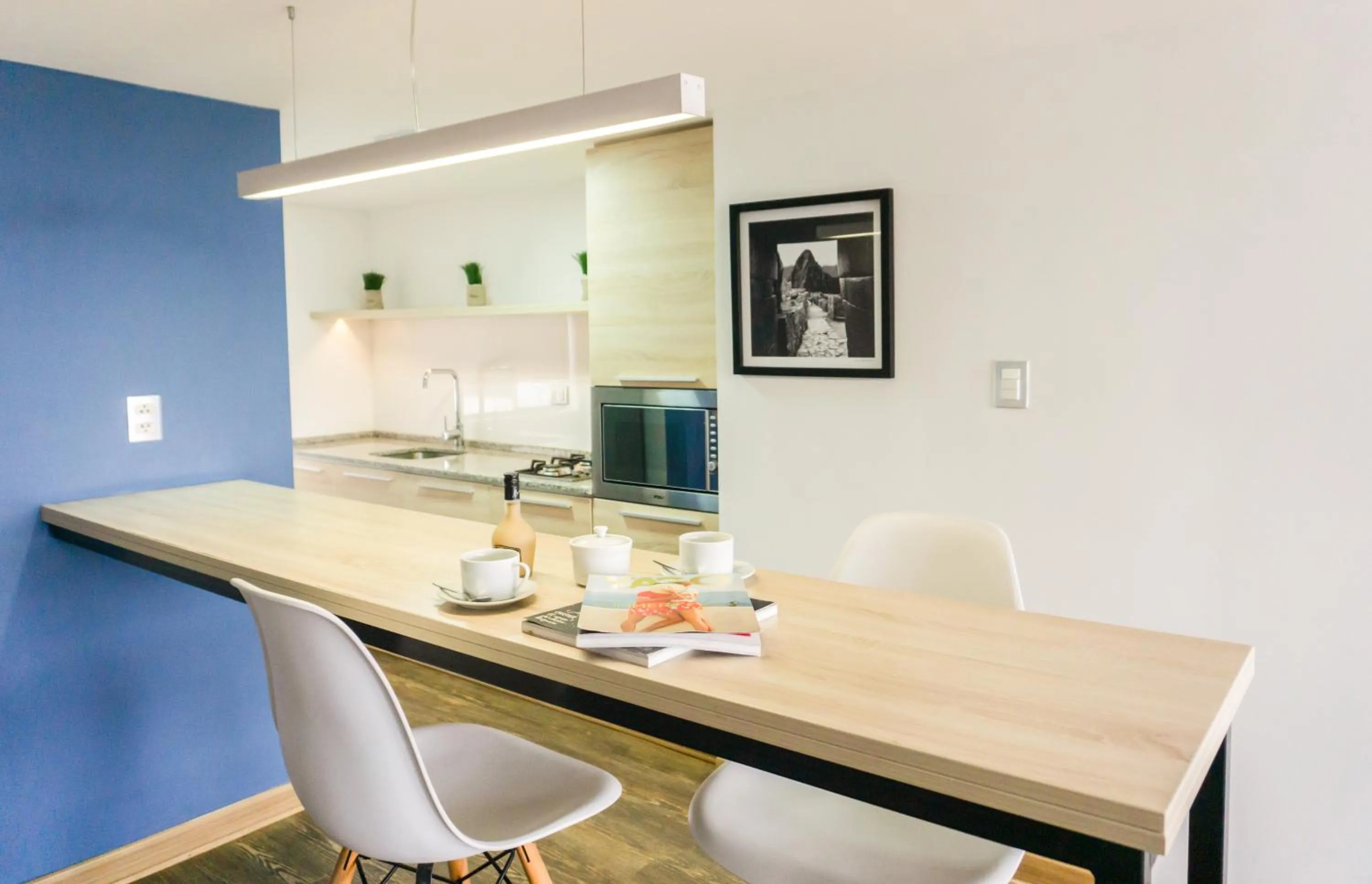 Kitchen or kitchenette in Daniel's Apart Hotel