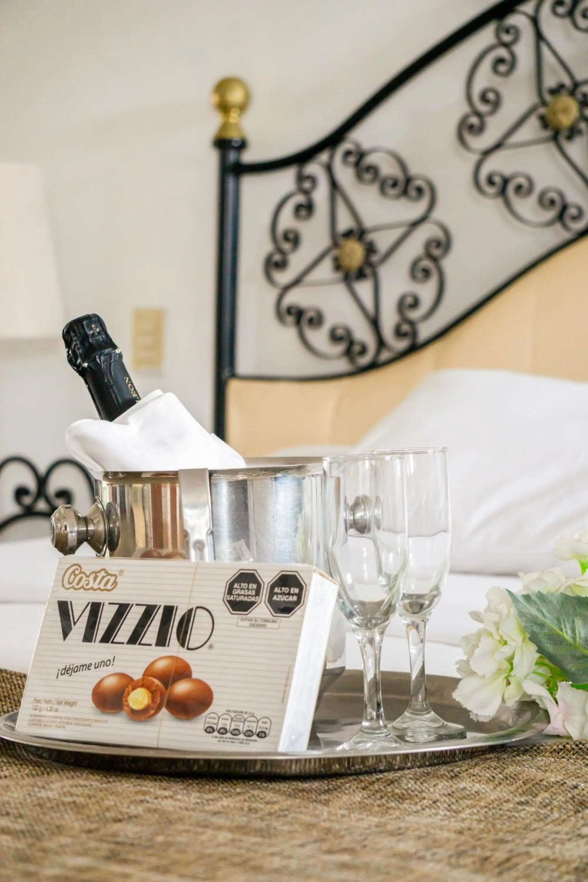 Drinks in Daniel's Apart Hotel