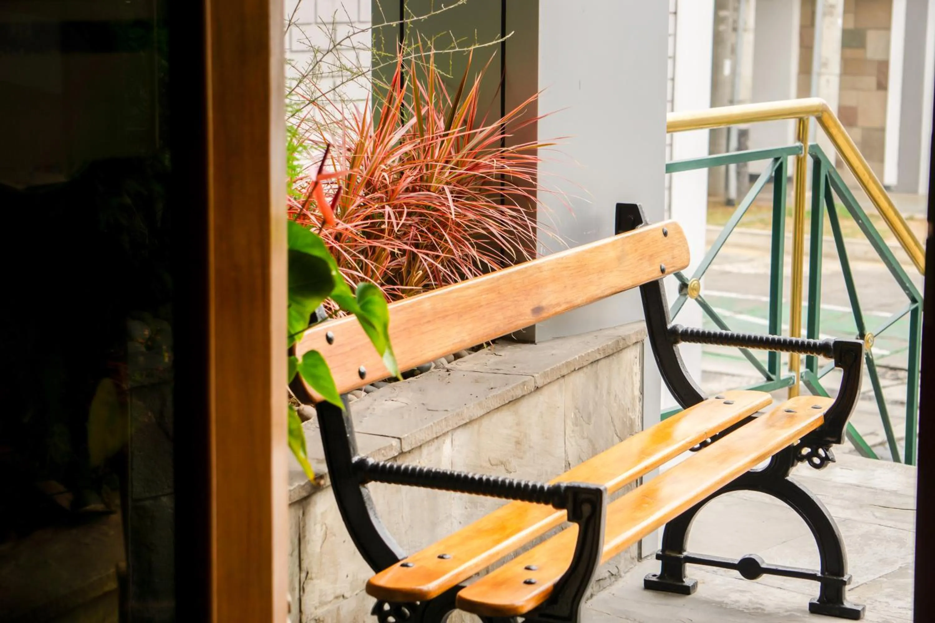 Patio in Daniel's Apart Hotel