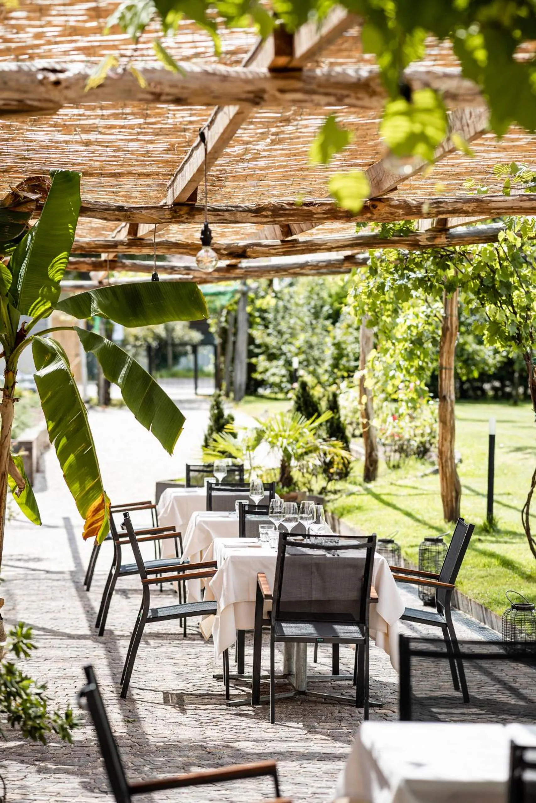 Patio in Hotel Ansitz Rungghof