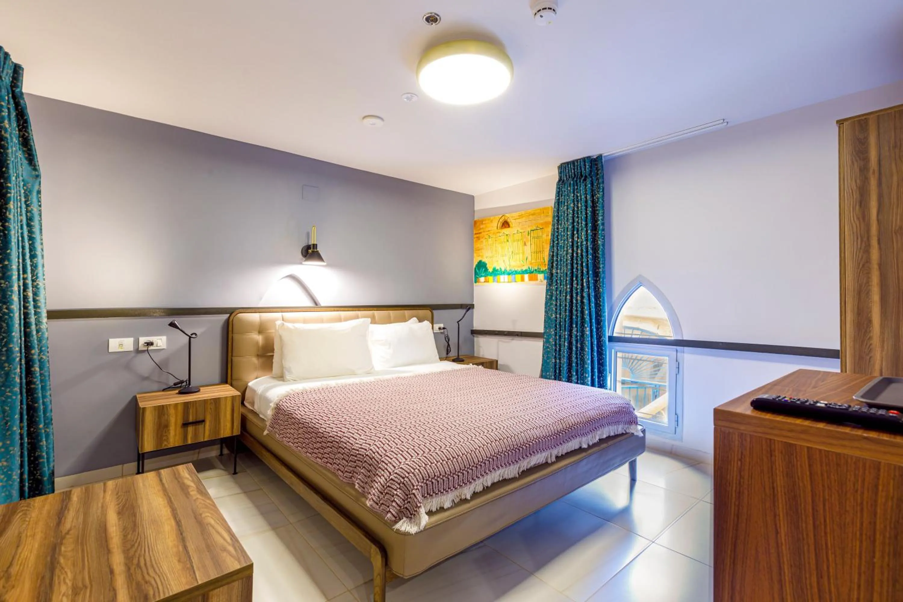 Photo of the whole room, Bed in Michel House