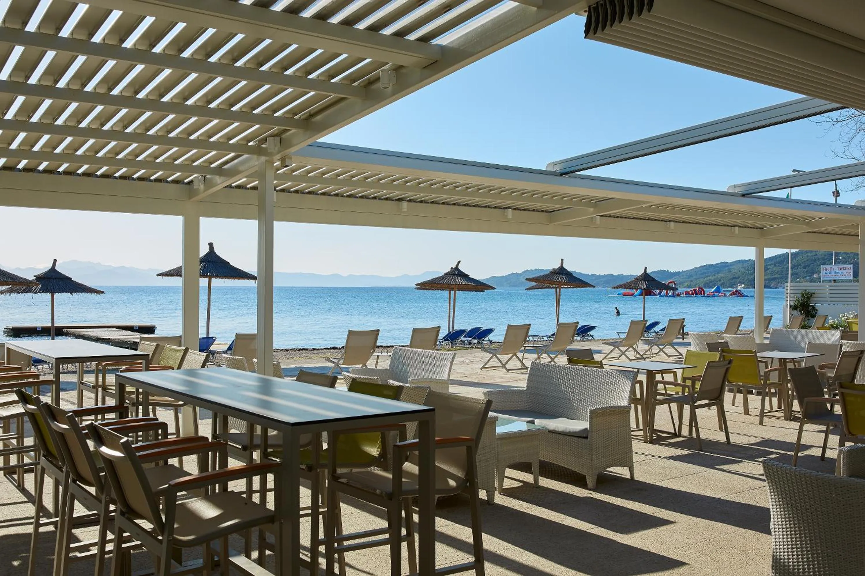 Lounge or bar in Delfinia Hotel