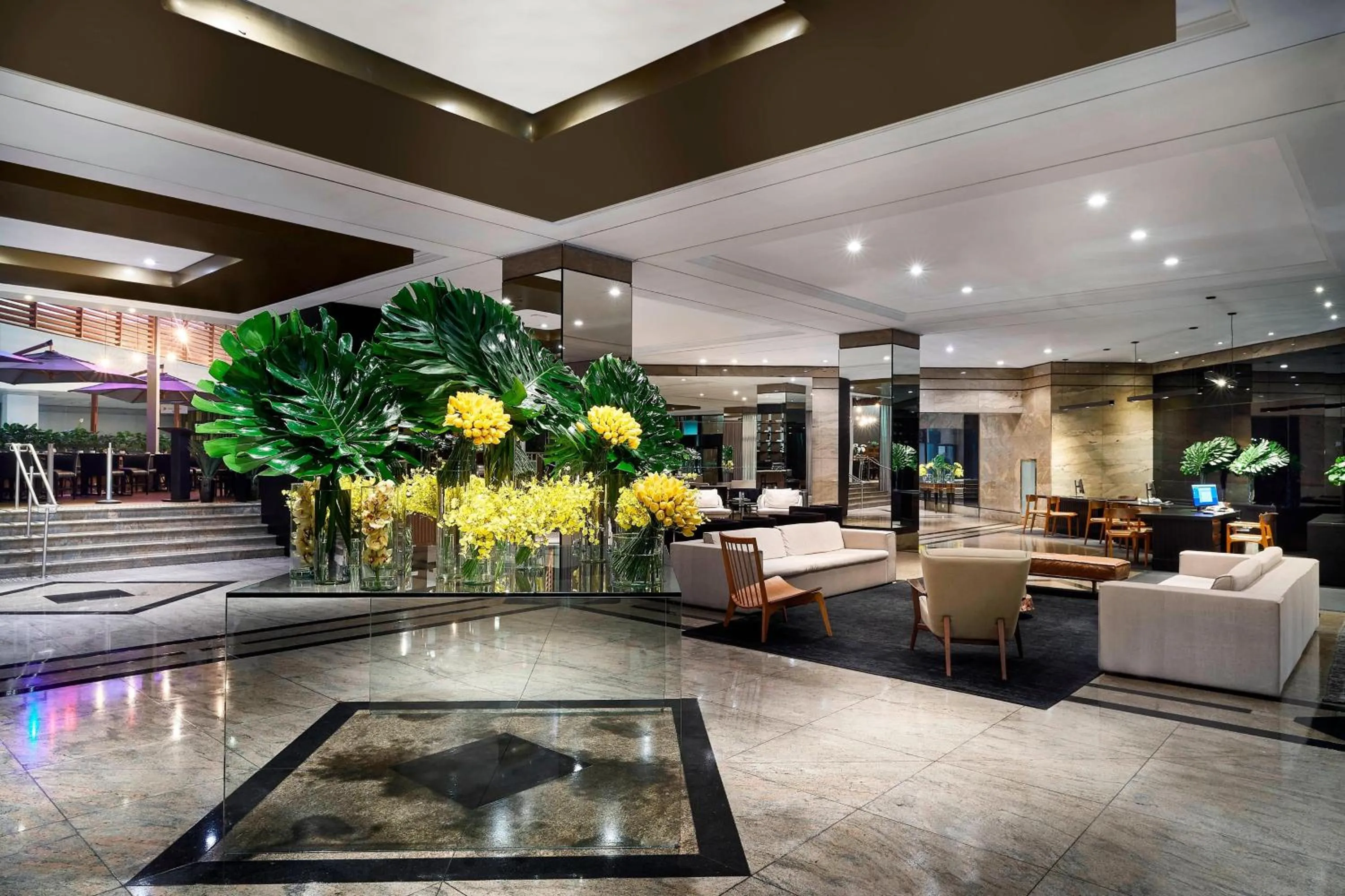 Lobby or reception in Sheraton São Paulo WTC Hotel