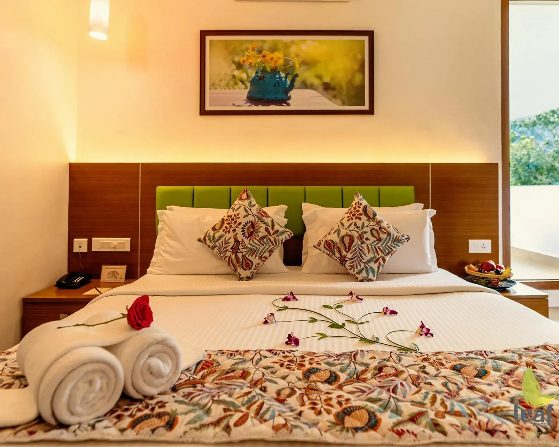 Deluxe Double Room with Balcony in The Leaf Munnar Deluxe Double Room with Balcony in The Leaf Munnar