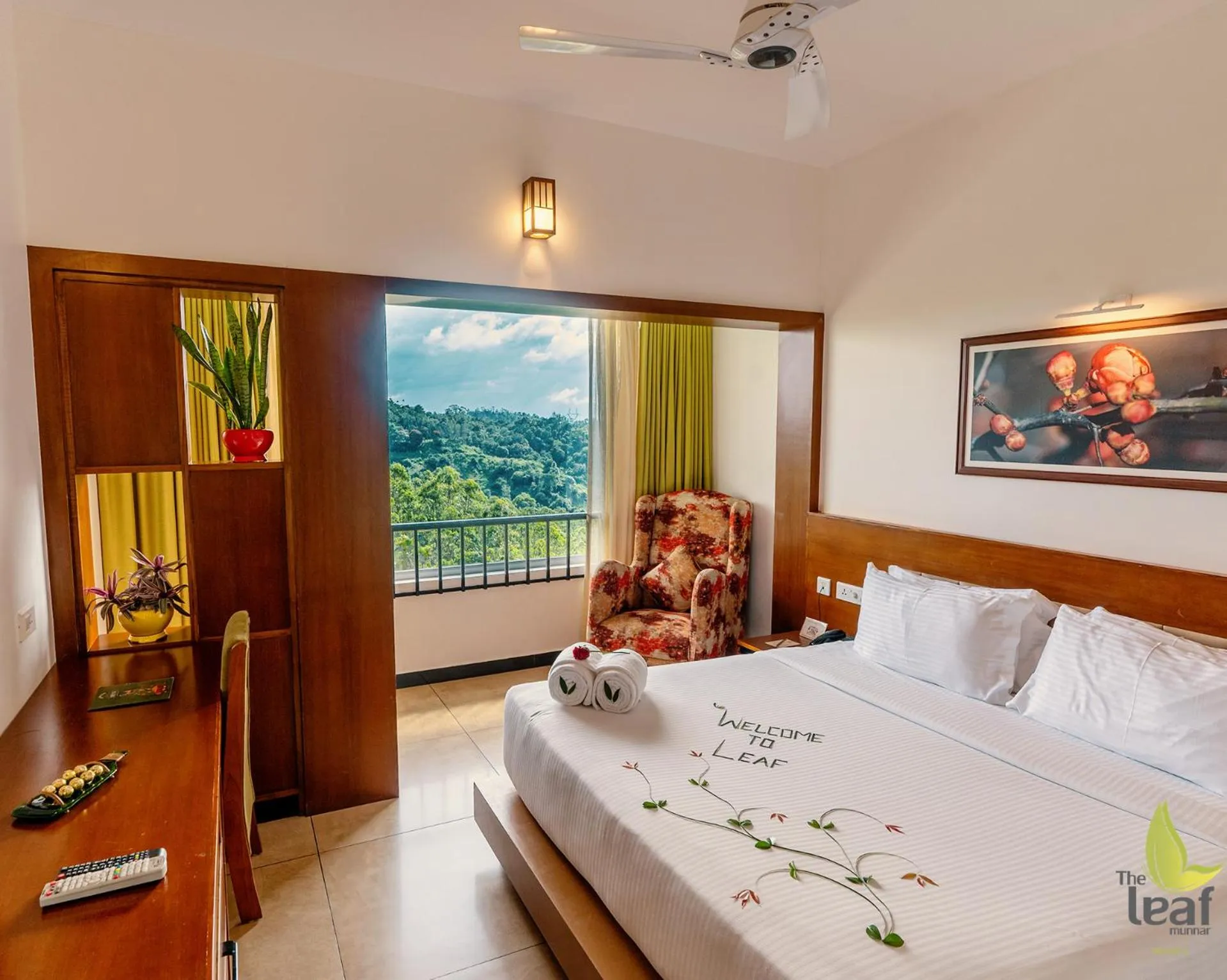 Bedroom, Bed in The Leaf Munnar