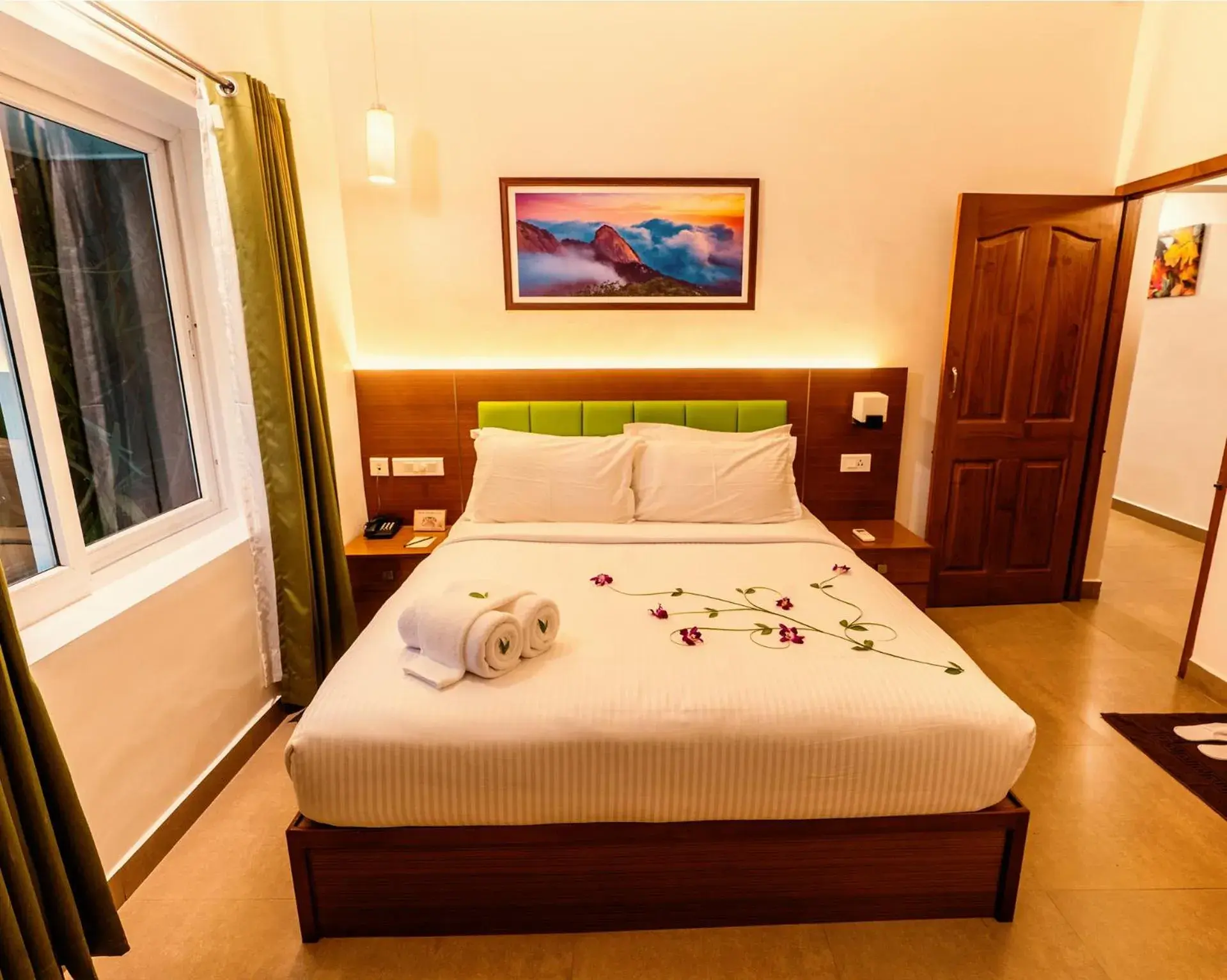 Queen Room in The Leaf Munnar Queen Room in The Leaf Munnar